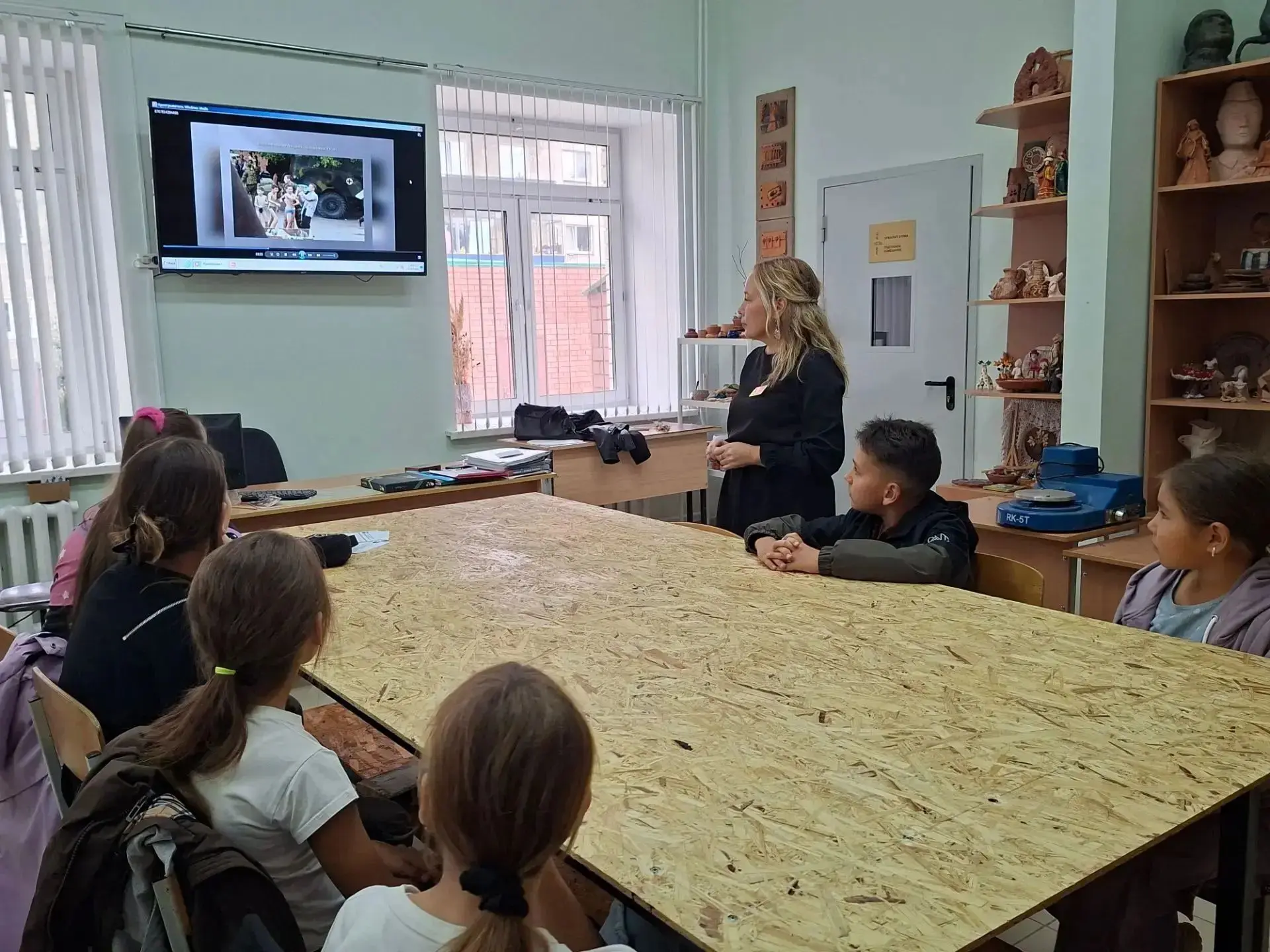 Уроки памяти в Сибайской детской художественной школе