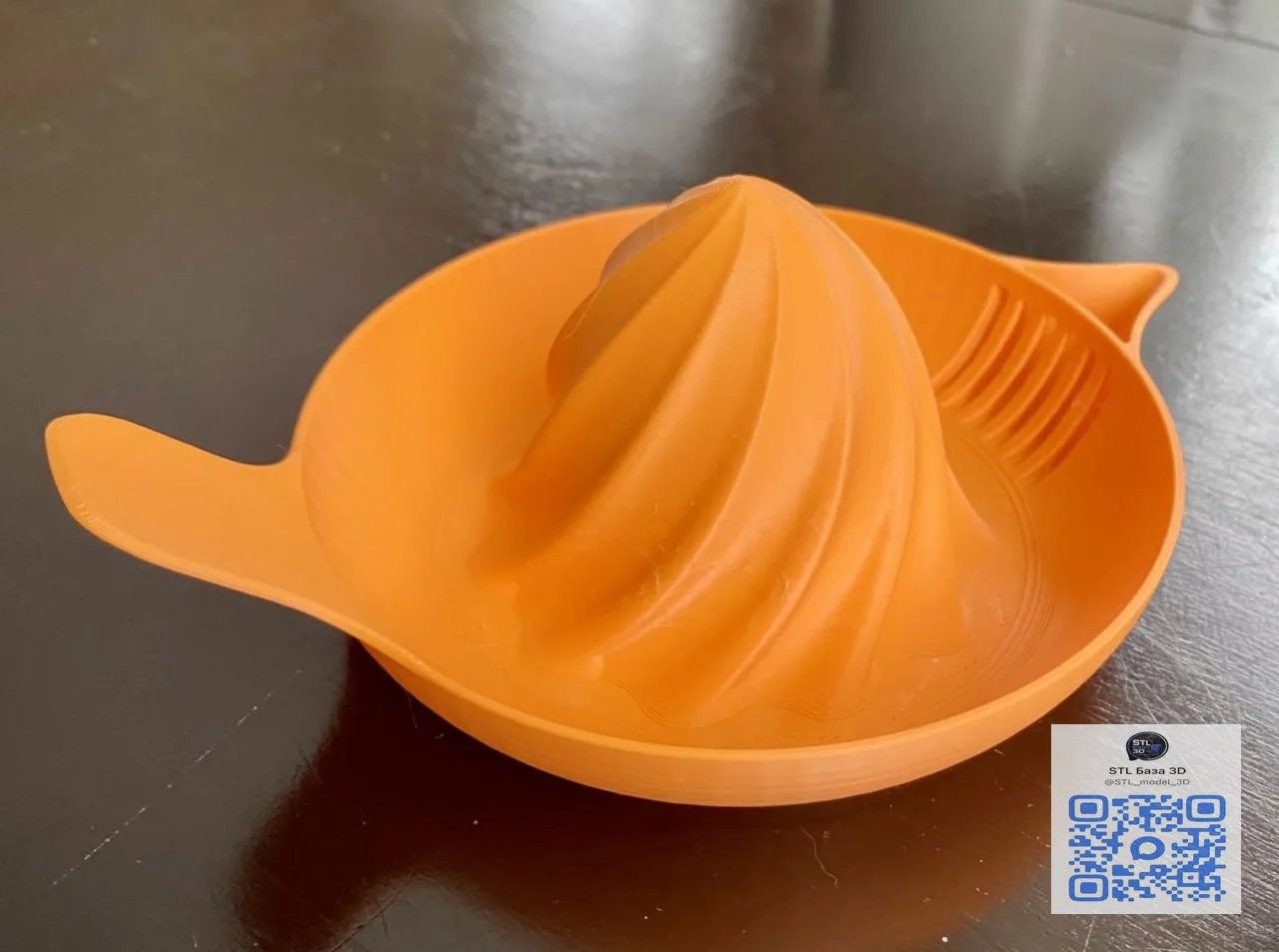 💭 Соковыжималка для цитрусовых

🔵 Наш ТГ
🟣 STL База 3D
📦 3D Барахолка