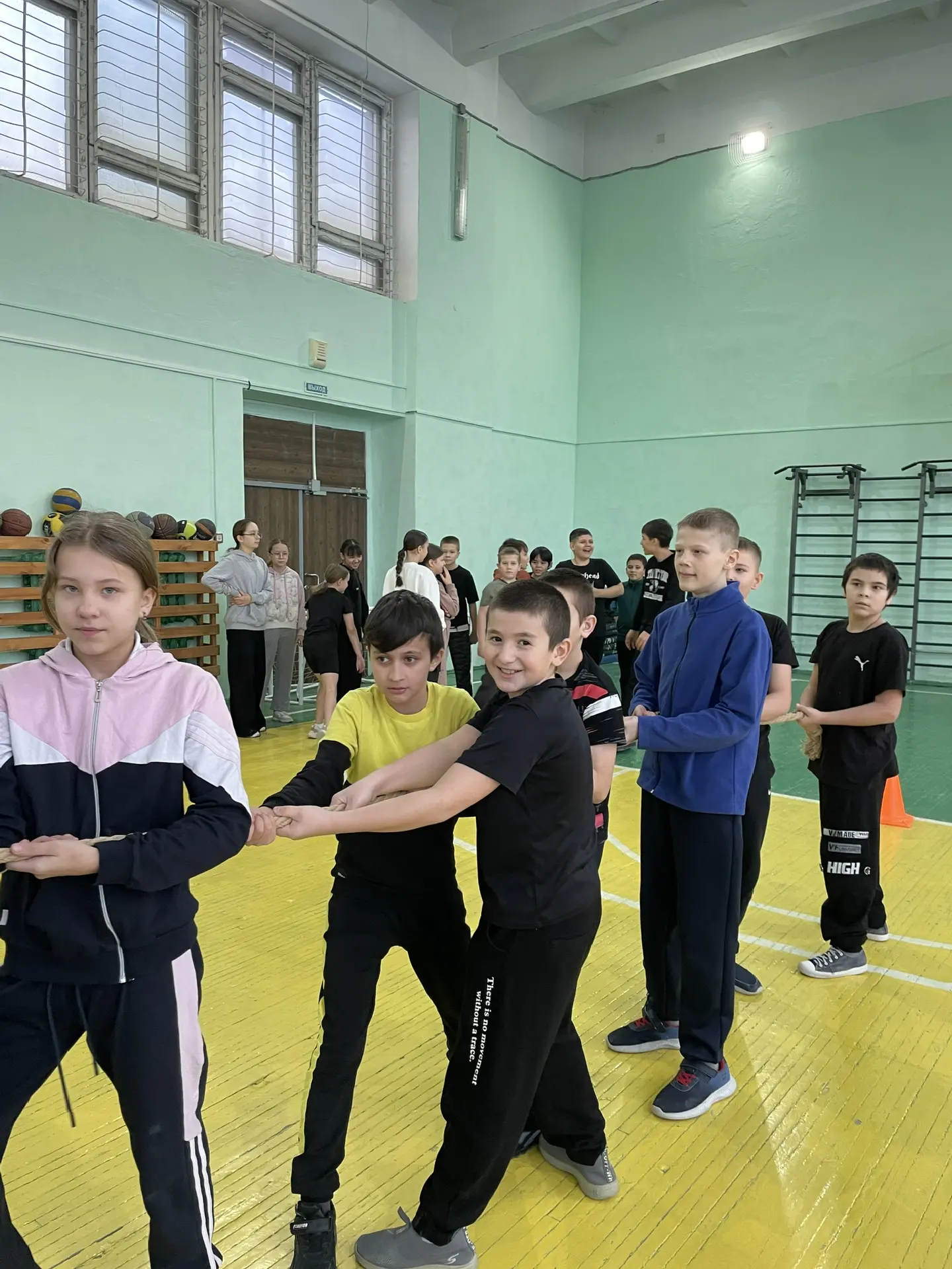 В нашей школе стартовало спортивное мероприятие «Богатырские старты», в котором принимают участие об