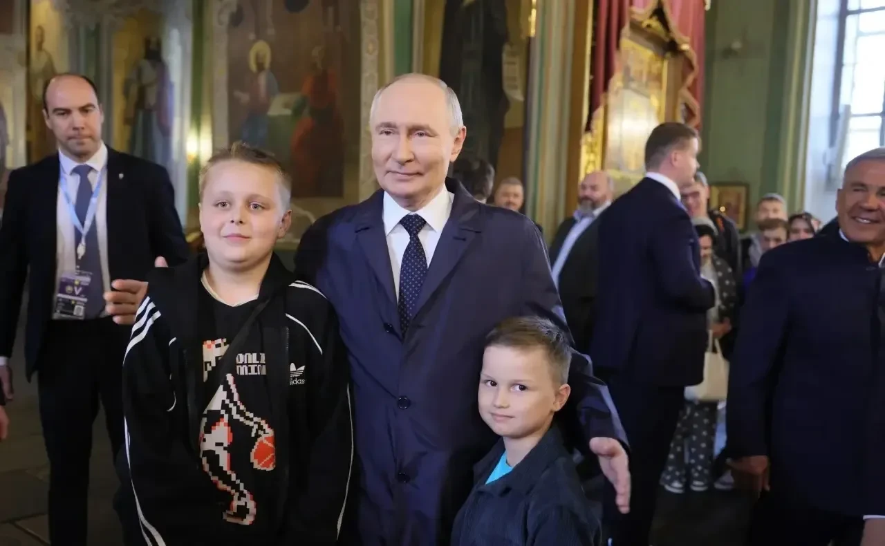 📷 Фотографии пресс-служб Президента России и Раиса Татарстана