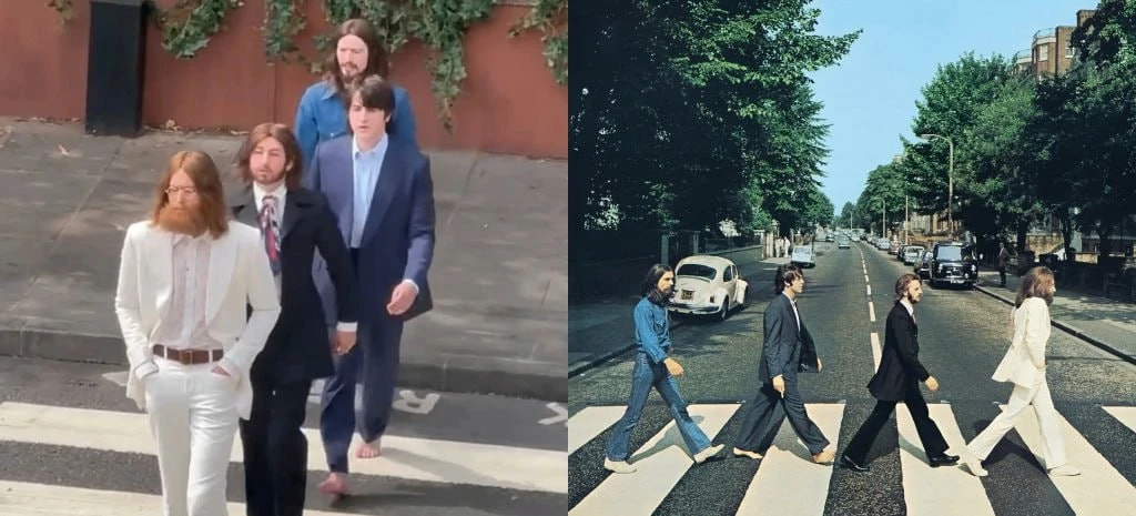 Съемки фильма о The Beatles продолжаются.