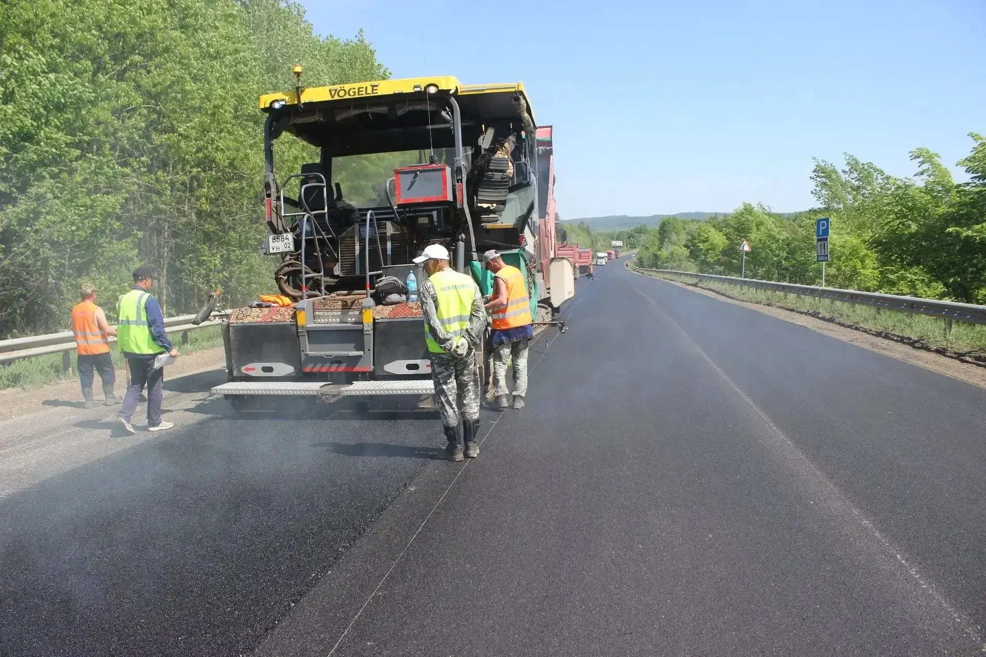 🚜Ремонт региональной дороги Объездная города Воткинска.