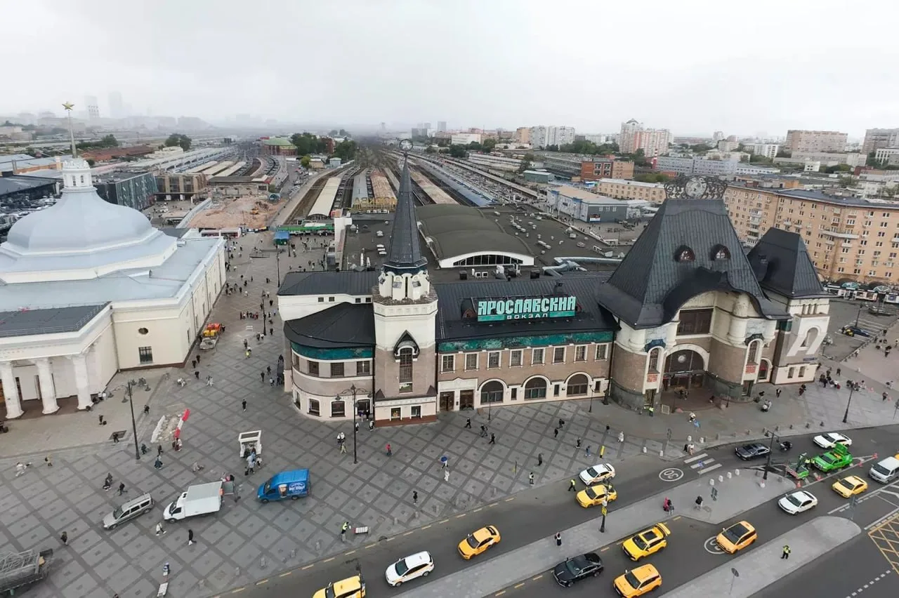 🚇Собянин объявил о грядущей реконструкции Ярославского вокзала. Именно туда приезжают ...