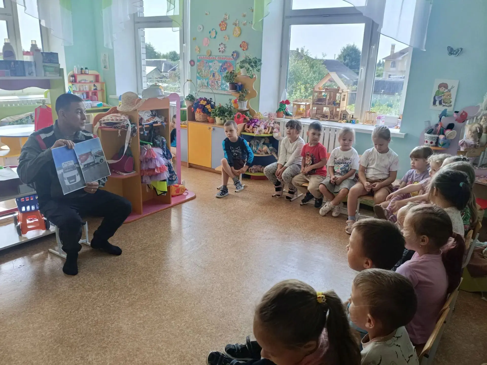 В средней группе "Золотая рыбка " прошла увлекательная встреча в рамках реализации прое...