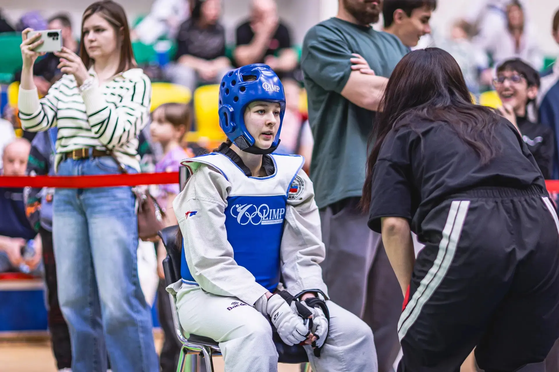 29 марта состоялся фестиваль детского тхэквондо России по спортивному бою (спарринг) в г. Мытищи - П