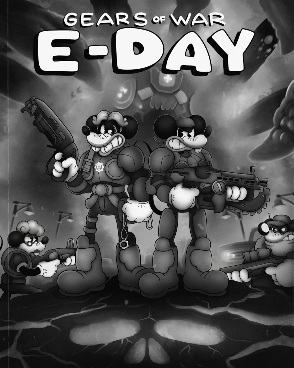 Мышиная братва поздравила The Coalition с запуском Gears of War: E-Day