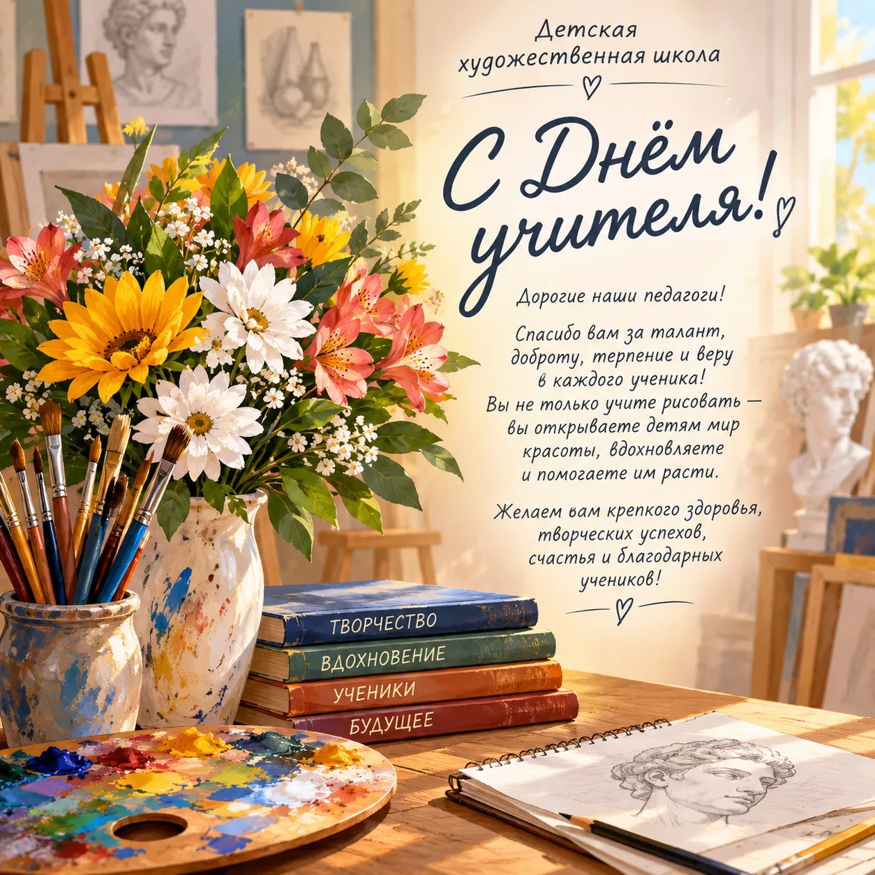 Дорогие и уважаемые наши педагоги!🌷
