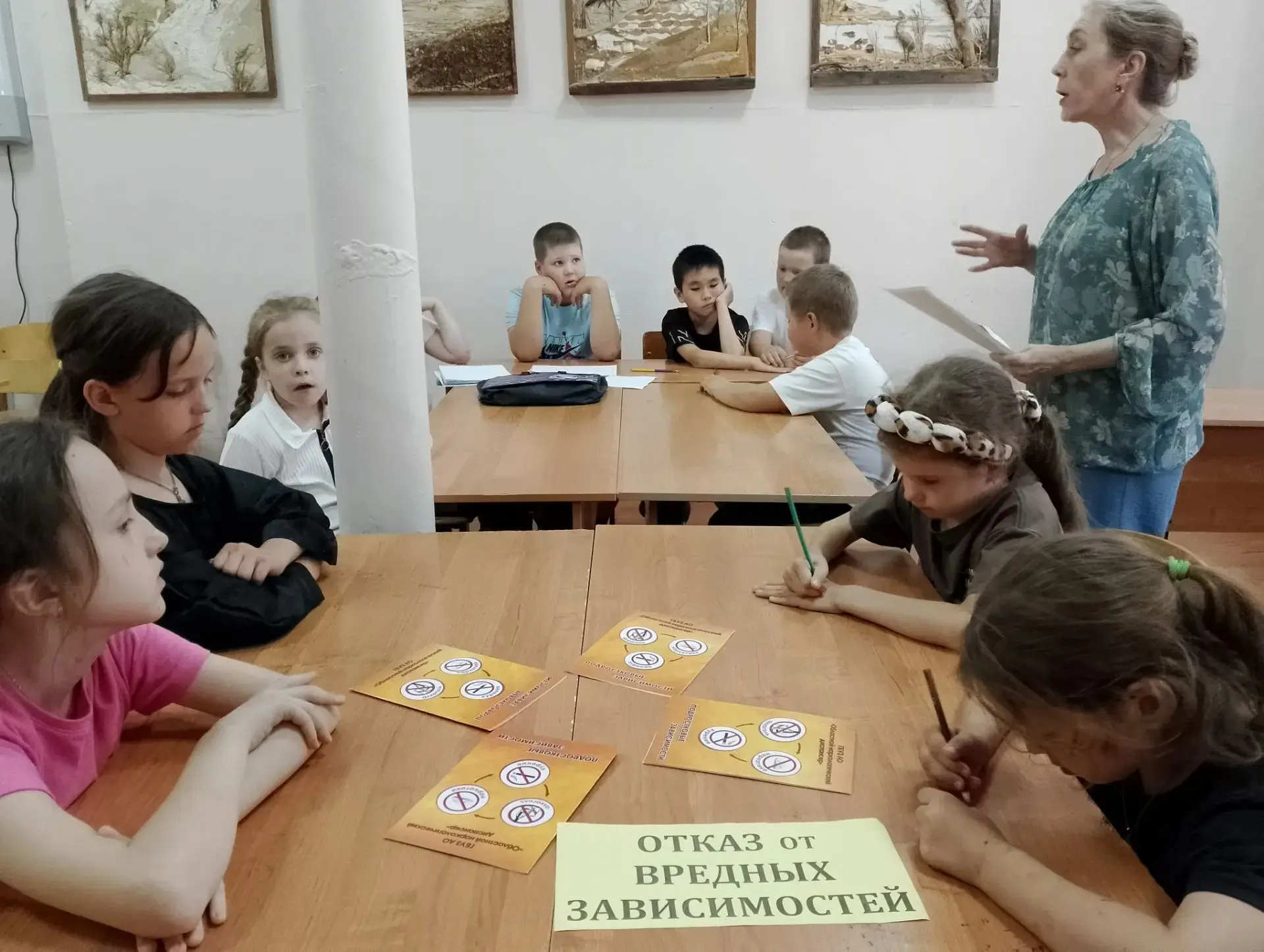 22 июня в рамках проведения кружка " Основы ЗОЖ "для наших ребят состоялась познавательная беседа на