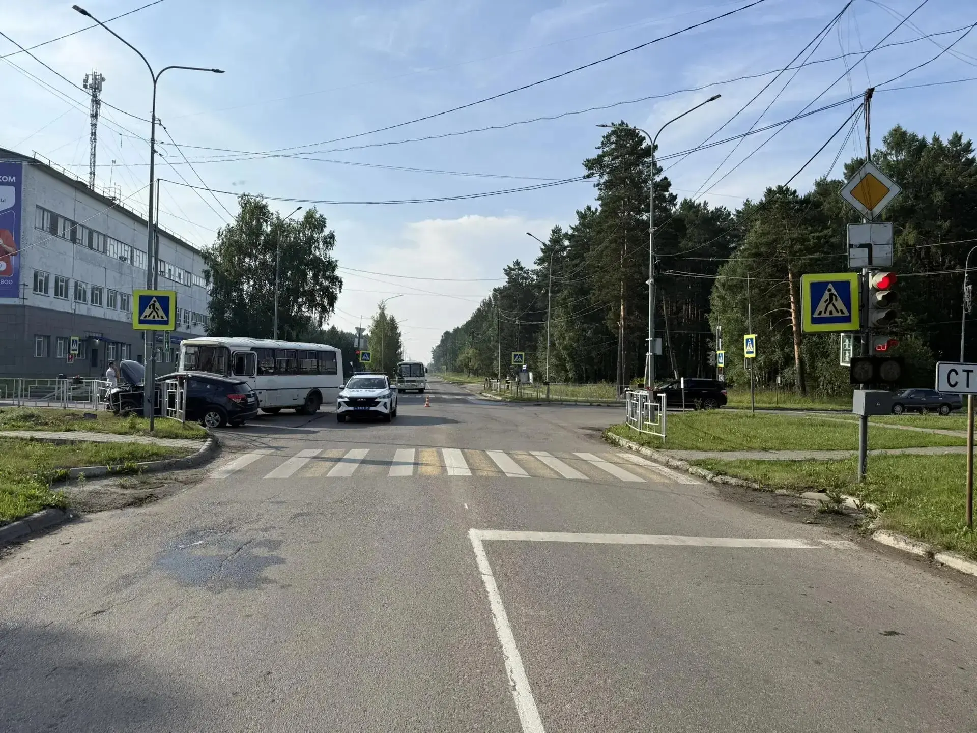 Сотрудники Госавтоинспекции устанавливают обстоятельства ДТП с автобусом в Лесосибирске

Сегодня утр