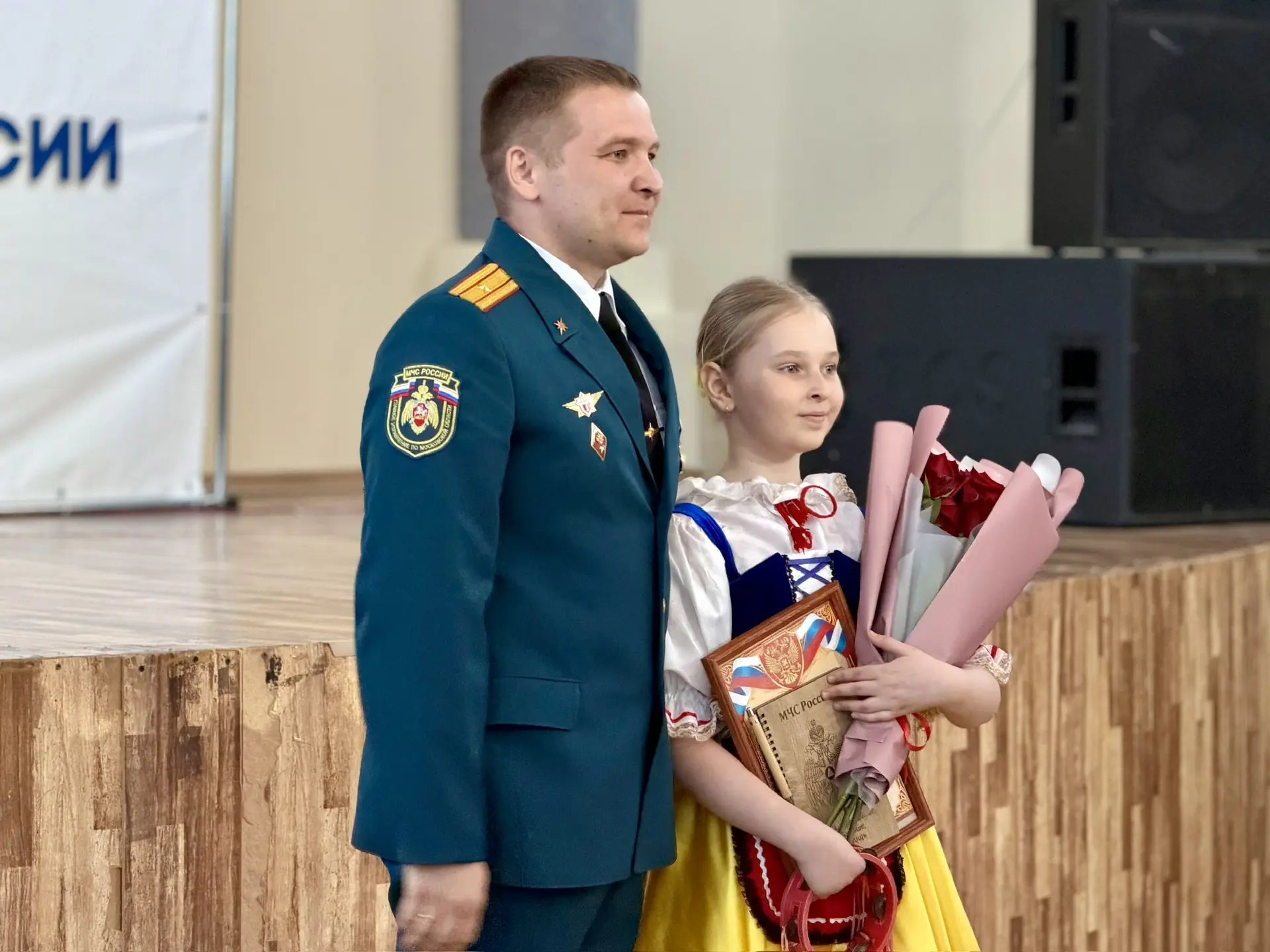 В Можайском культурно-досуговом центре торжественно отметили 377-ю годовщину образования пожарной ох