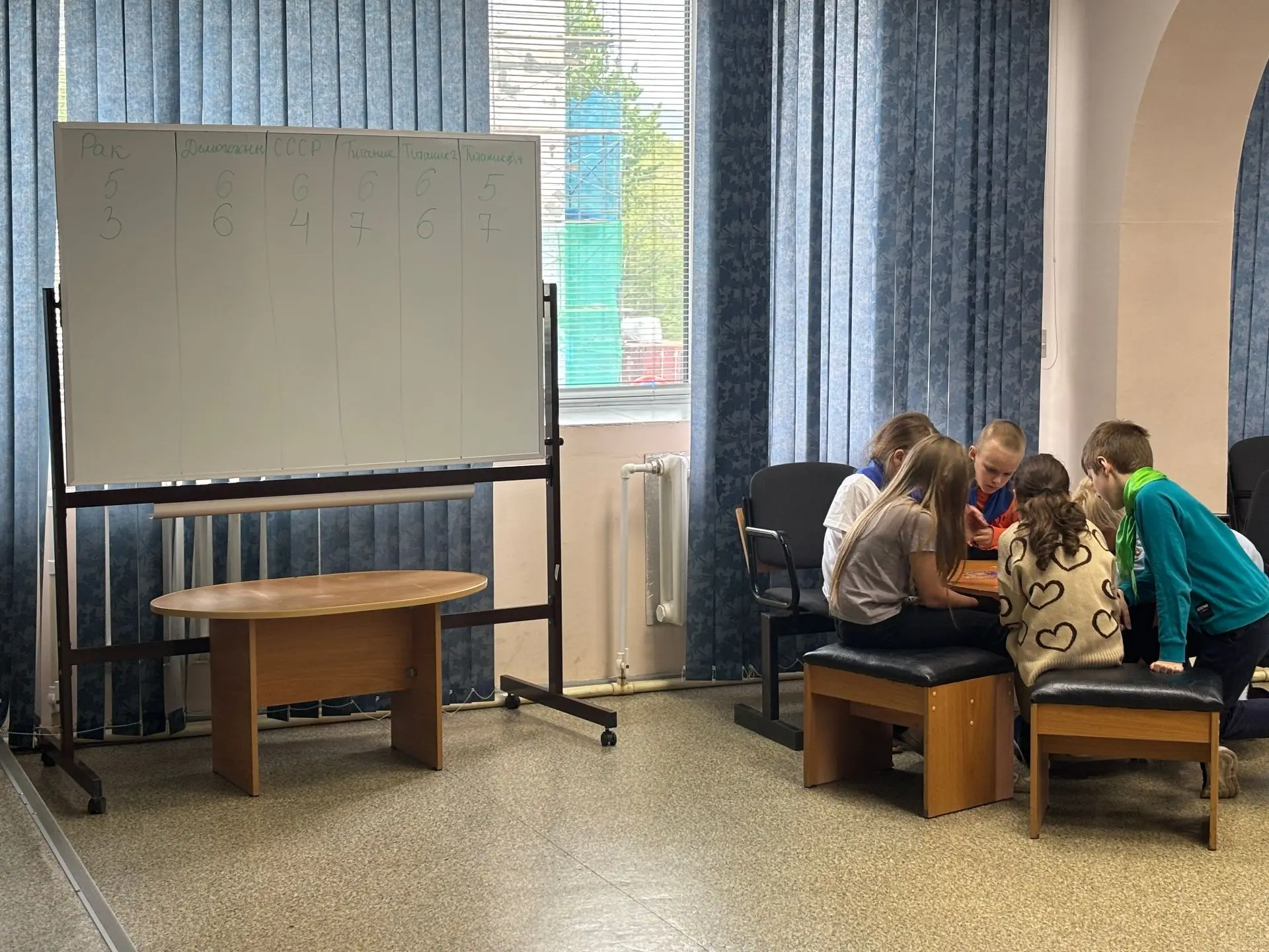 🏝️ Сегодня в Центральной городской библиотеке прошла игровая программа «Остров всезнаек» для отрядо