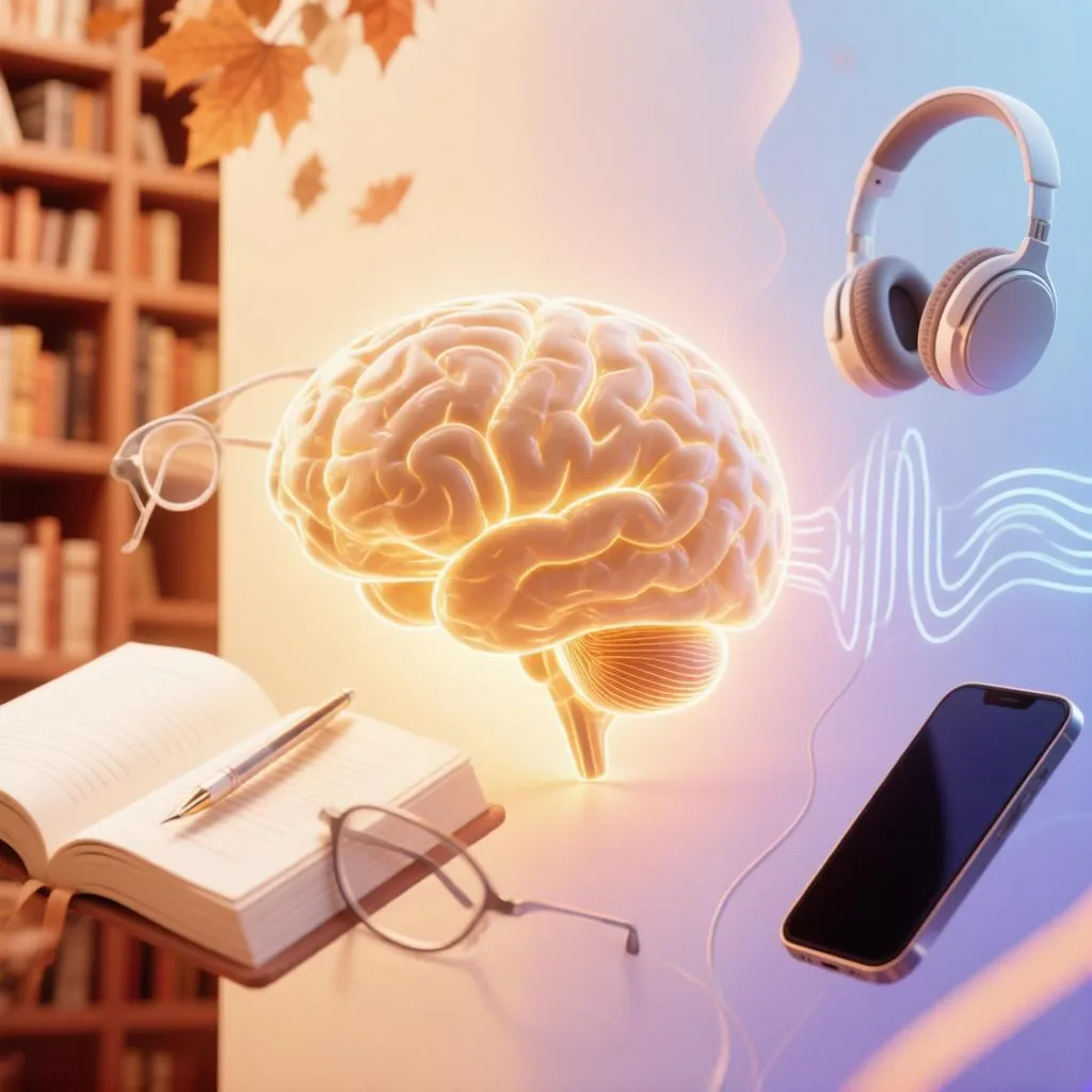 📚 Чтение vs Аудиокниги: что лучше для мозга?