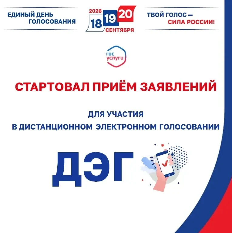 📲 Дистанционное электронное голосование: заявление для участия уже можно подать!