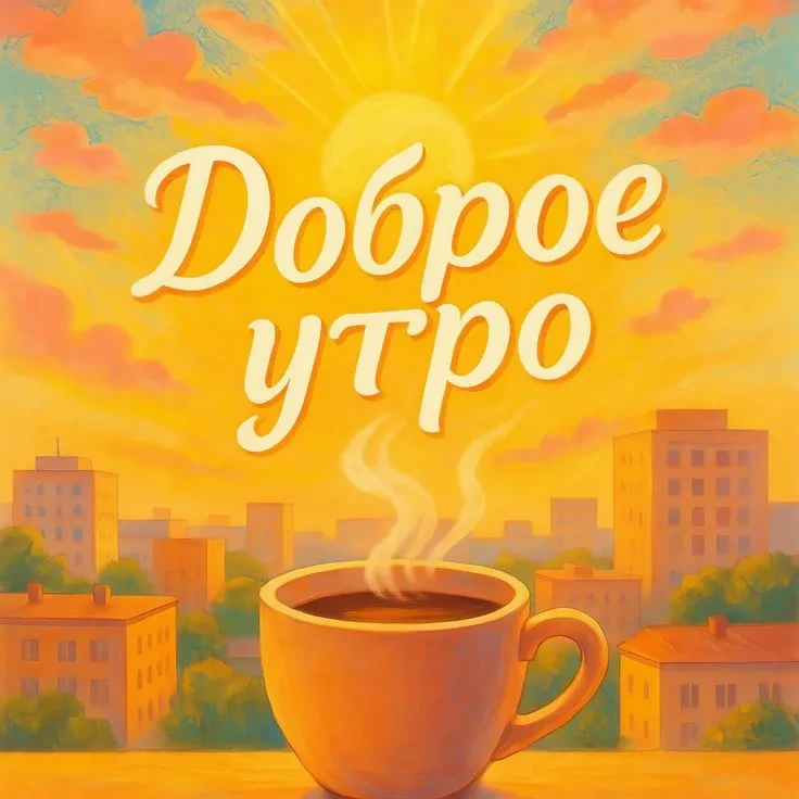 Доброе утро, дорогие друзья! ☕️