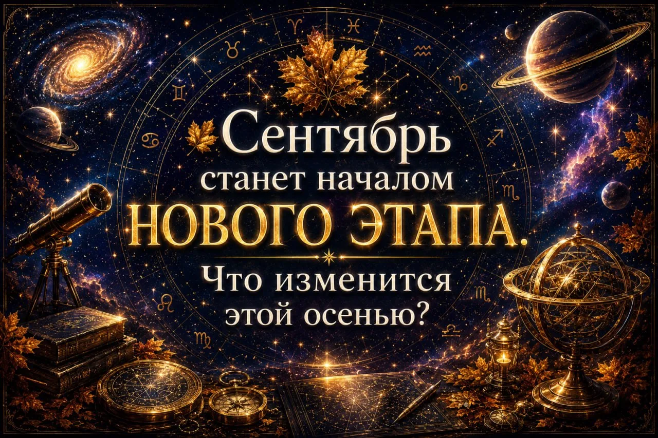‼️ПРОГНОЗ НА СЕНТЯБРЬ  ДЛЯ