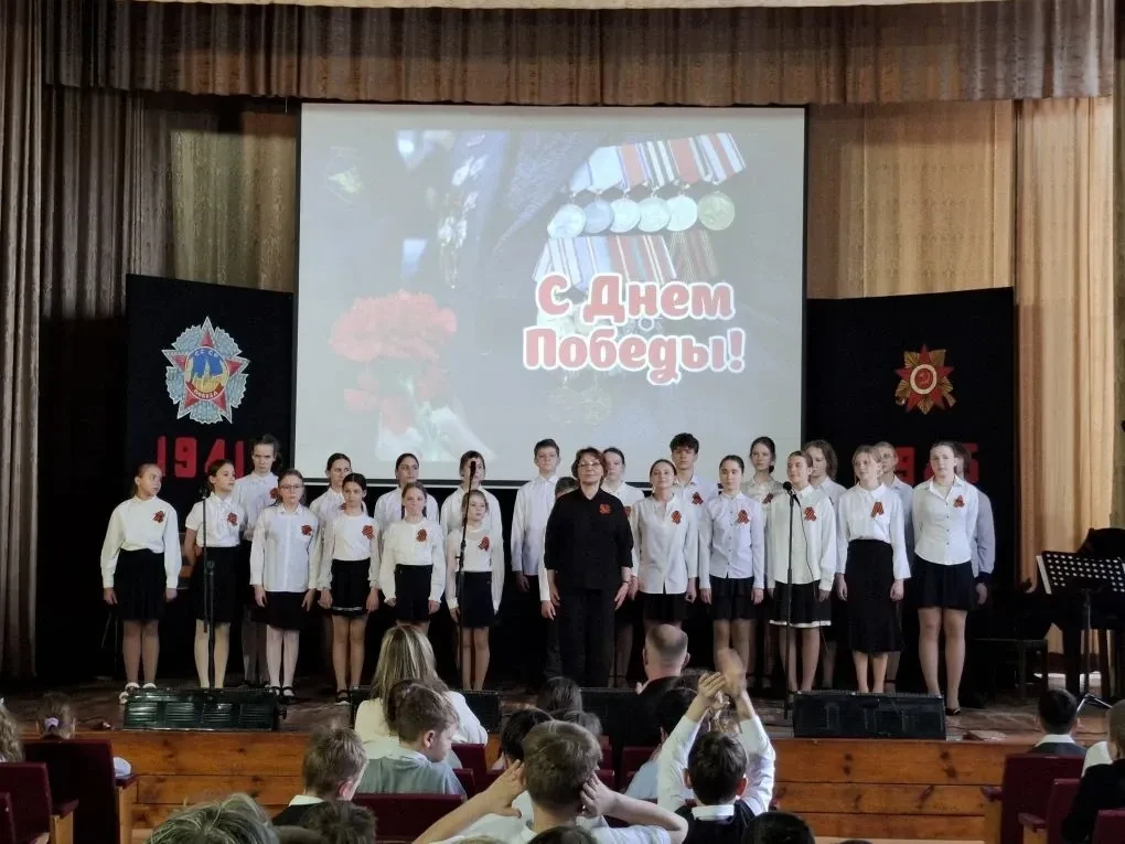 🎗🎼Сегодня в корпусе «Гимназия» состоялся концерт, посвящённый Дню Победы  💥Организатор мероприятия -