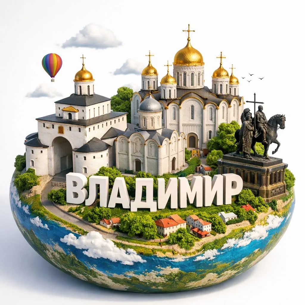 Дорогие владимирцы! Сердечно поздравляю вас с праздником!