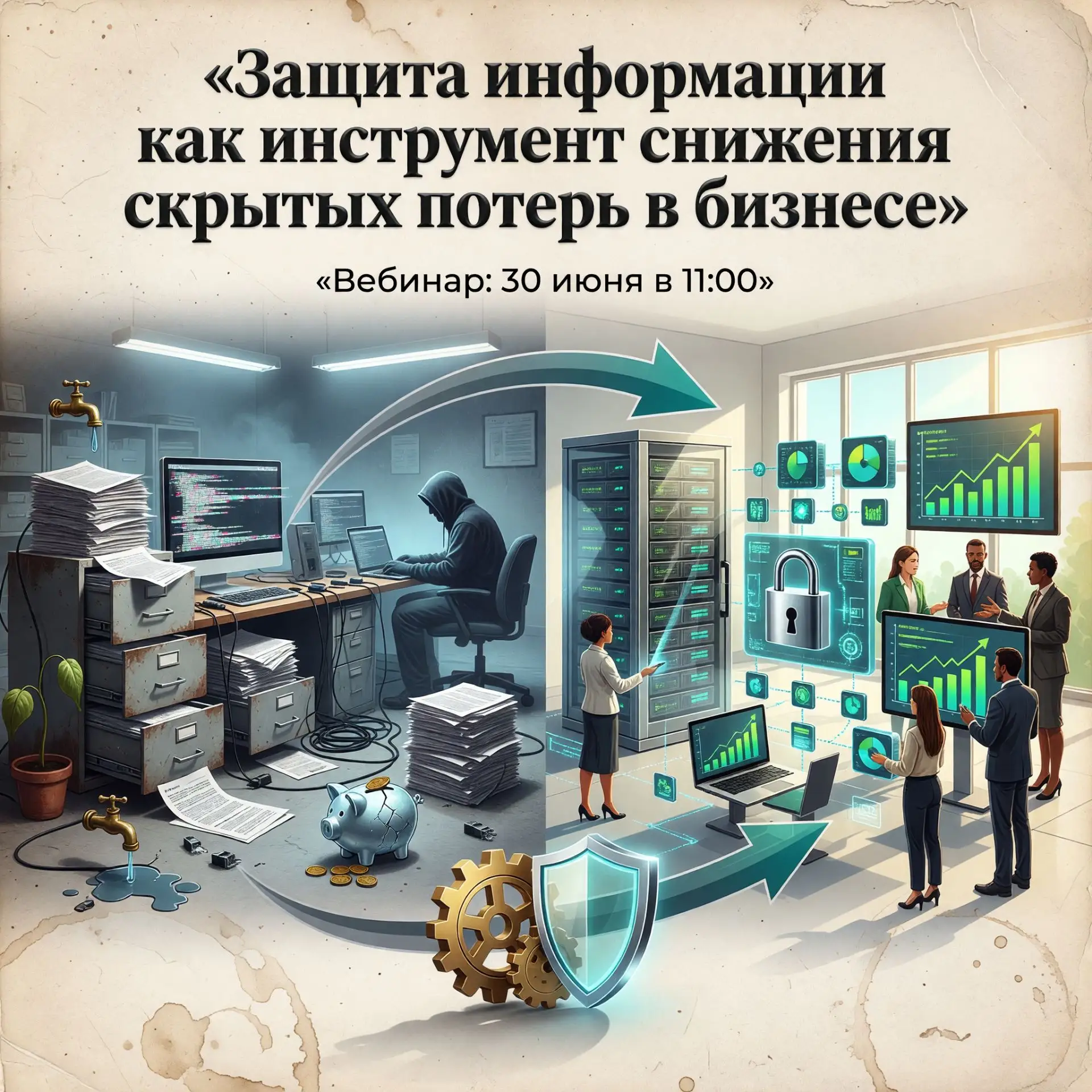 ❗️Как перестать терять деньги внутри компании? Напоминаем о вебинаре!