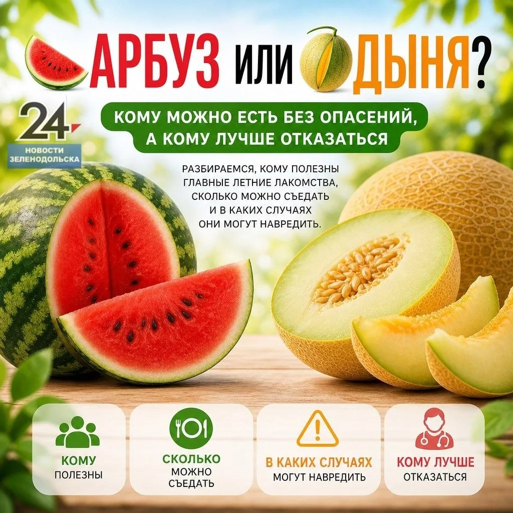 🍉 Арбуз или дыня? А может, и то и другое?

Лето невозможно представить без этих сочных и сладких ла