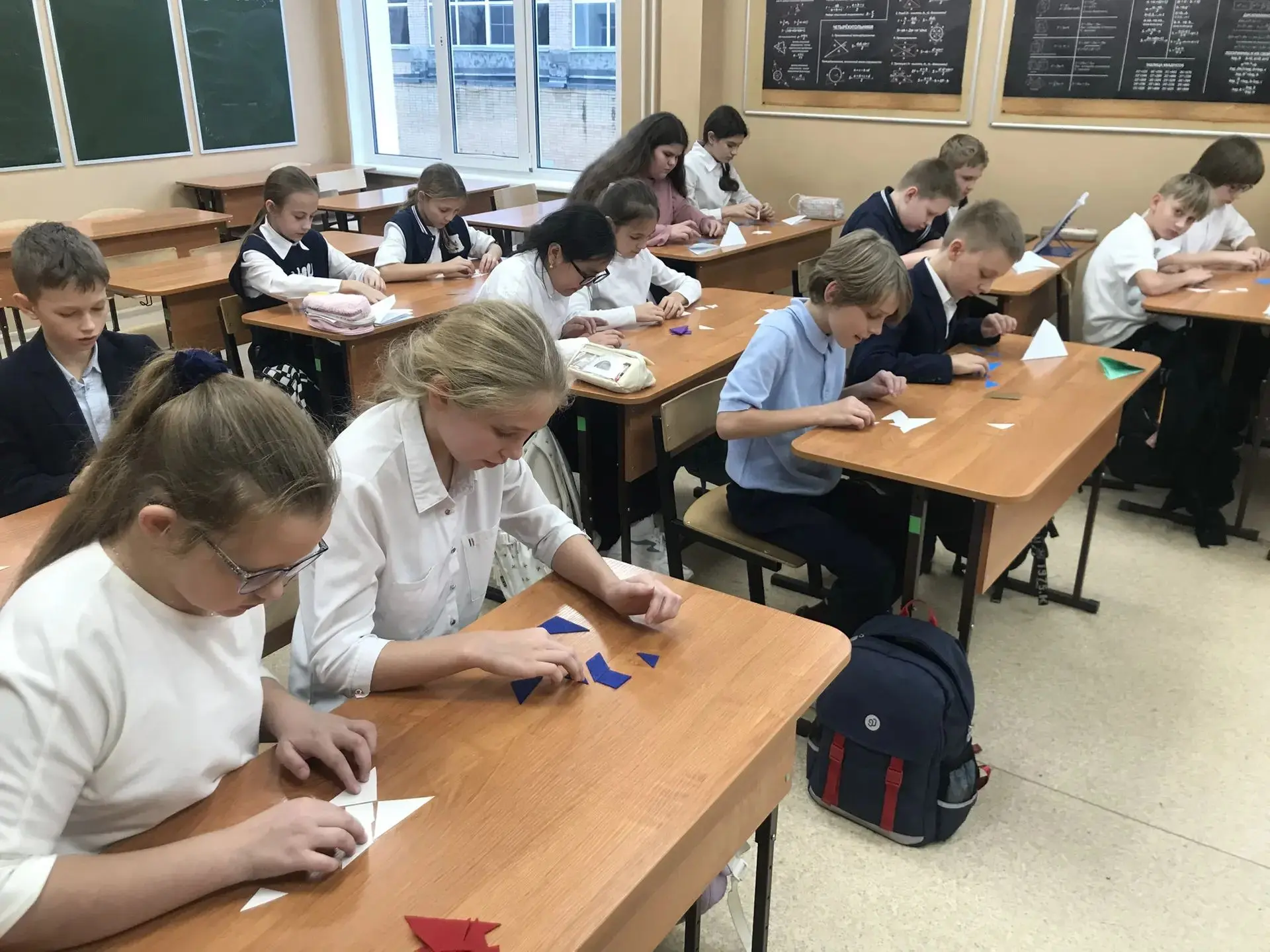В рамках "Умных каникул"  в 6 «М» классе Заревского корпуса МАОУ "Домодедовский образов...