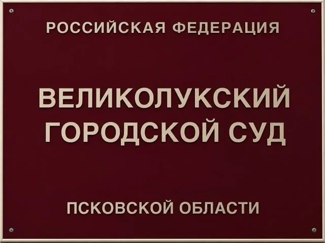Великолукским городским судом провозглашен приговор в отношении ранее не судимой 21-лет...