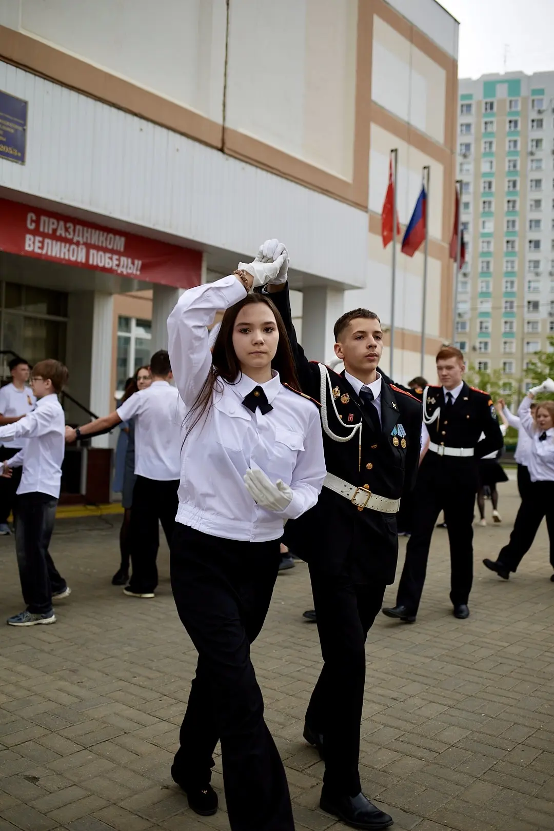 🕊️ В преддверии Дня Великой Победы наша школа традиционно присоединилась к ежегодной военно-патриоти