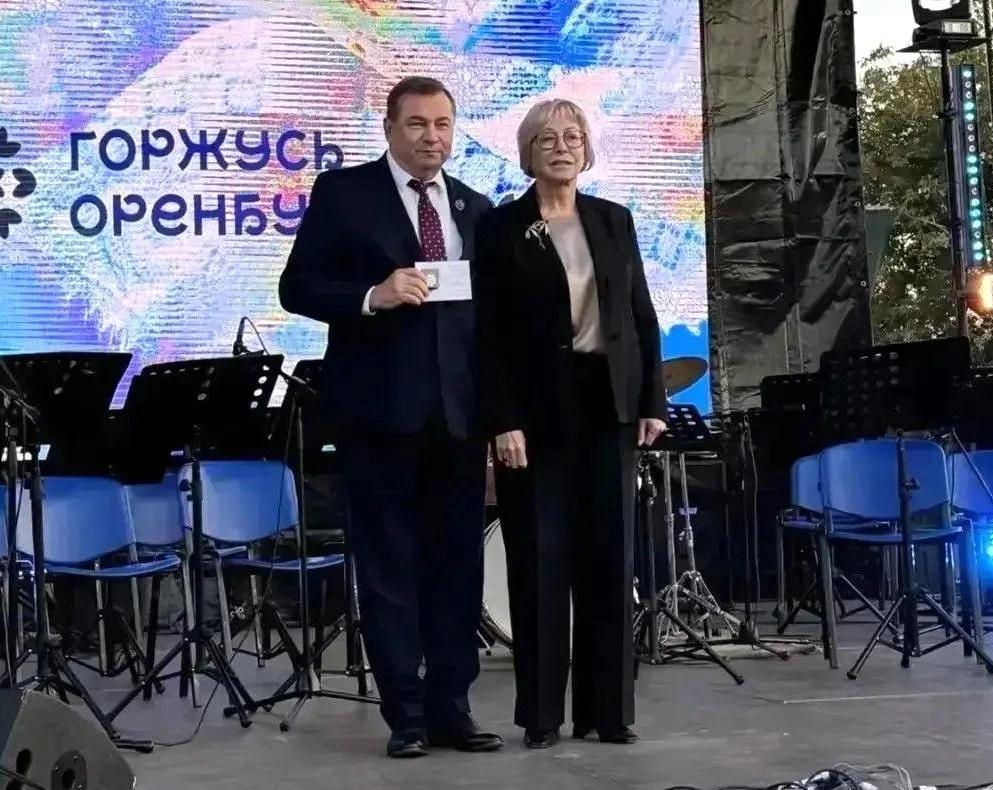 Петр Самойлов награжден памятным знаком «Гордость Оренбуржья»