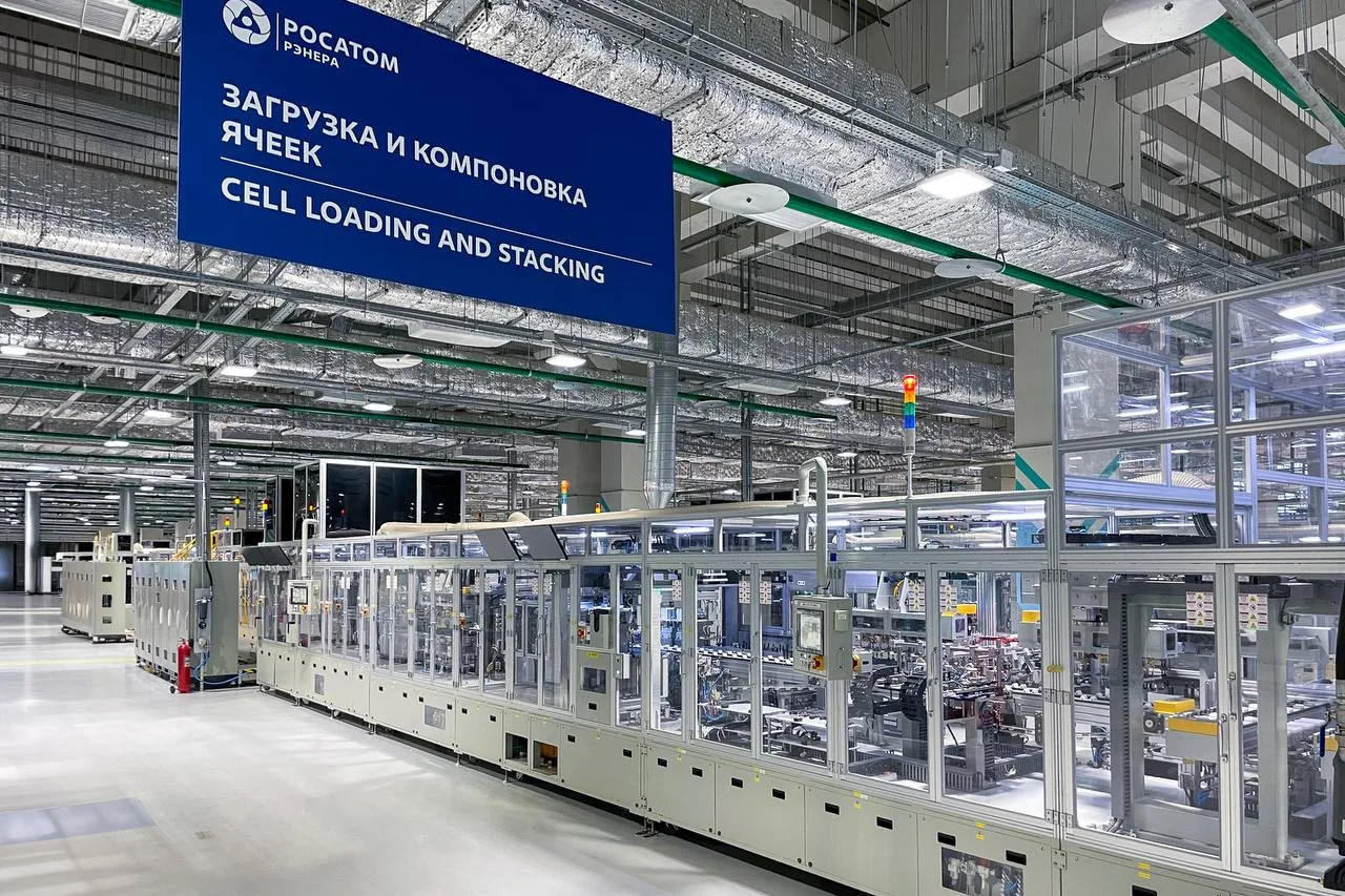 🏭 В Москве запустили первый в стране кластер электробатарей