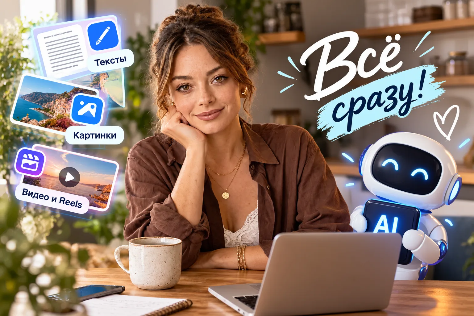 Похоже, вы хотите отдать ИИ вообще всё 😄Судя по результатам опроса, победитель — «Всё ...