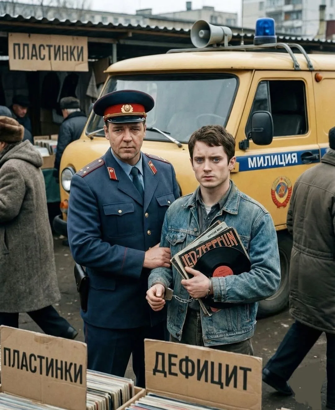 Тут важна родная до усрачки обстановка России 90-х. А голливудовские звёзды заставляют её играть нов