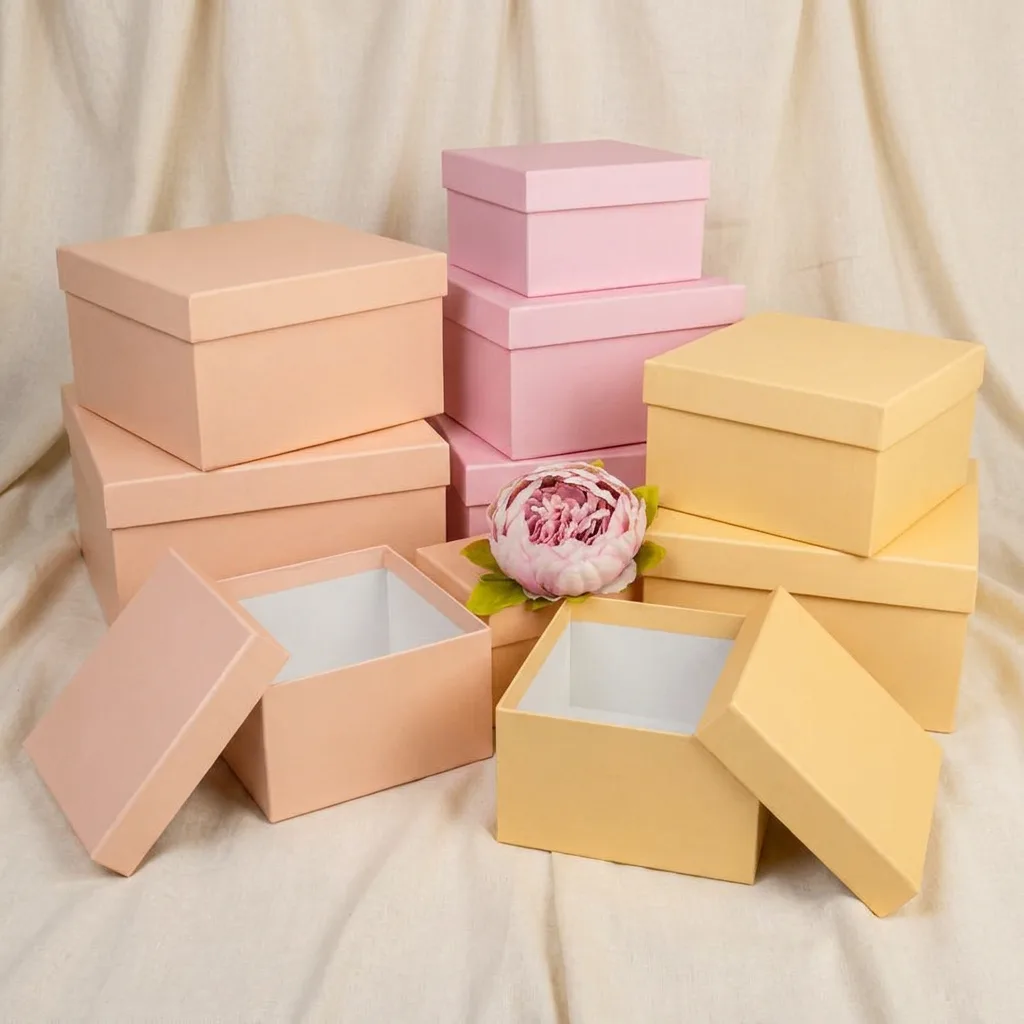 🎁Наши новинки! Квадратные коробки собственного производства «Микрос» 

Универсальная форма для любы