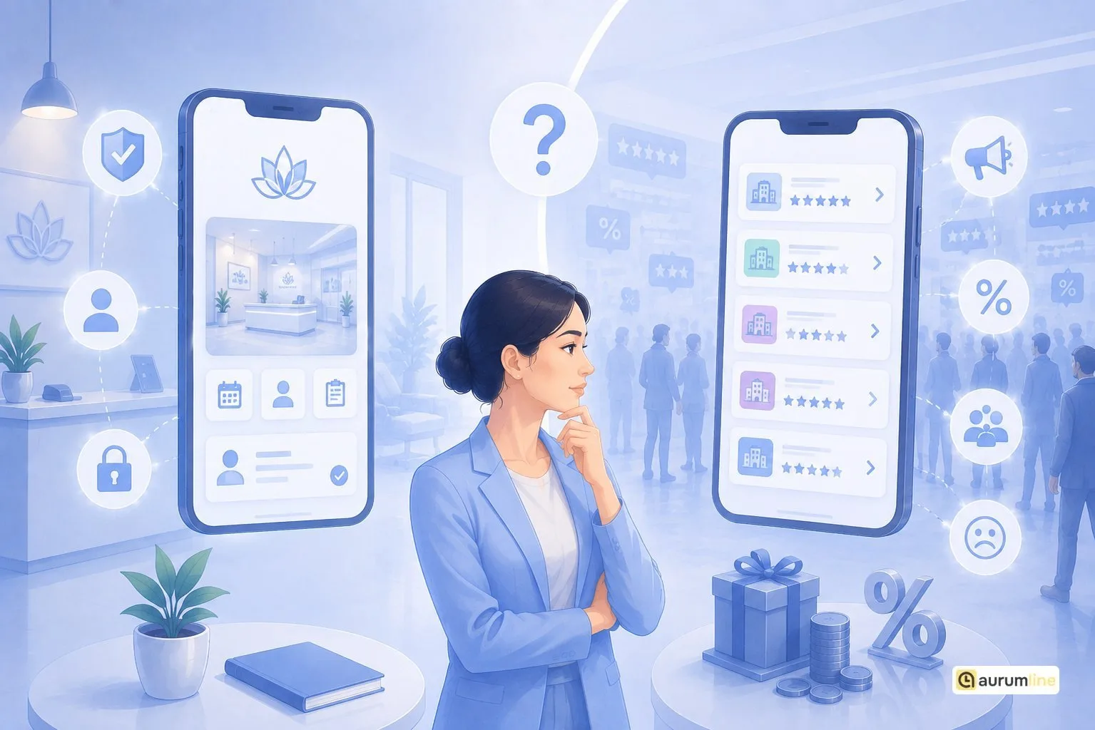📱 Мобильное приложение онлайн‑записи: бренд клиники или маркетплейс? 🤔