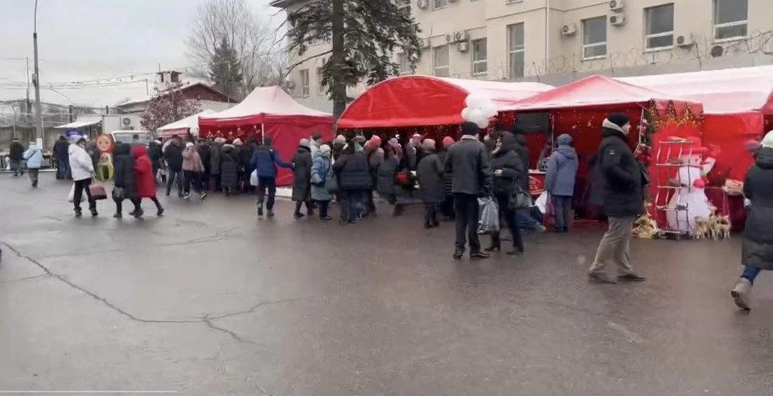 20.12.2025 г. на территории рынка МУП «Рынок Околица» по адресу: г. Луганск, ул. Оборонная, 20-г (ТК