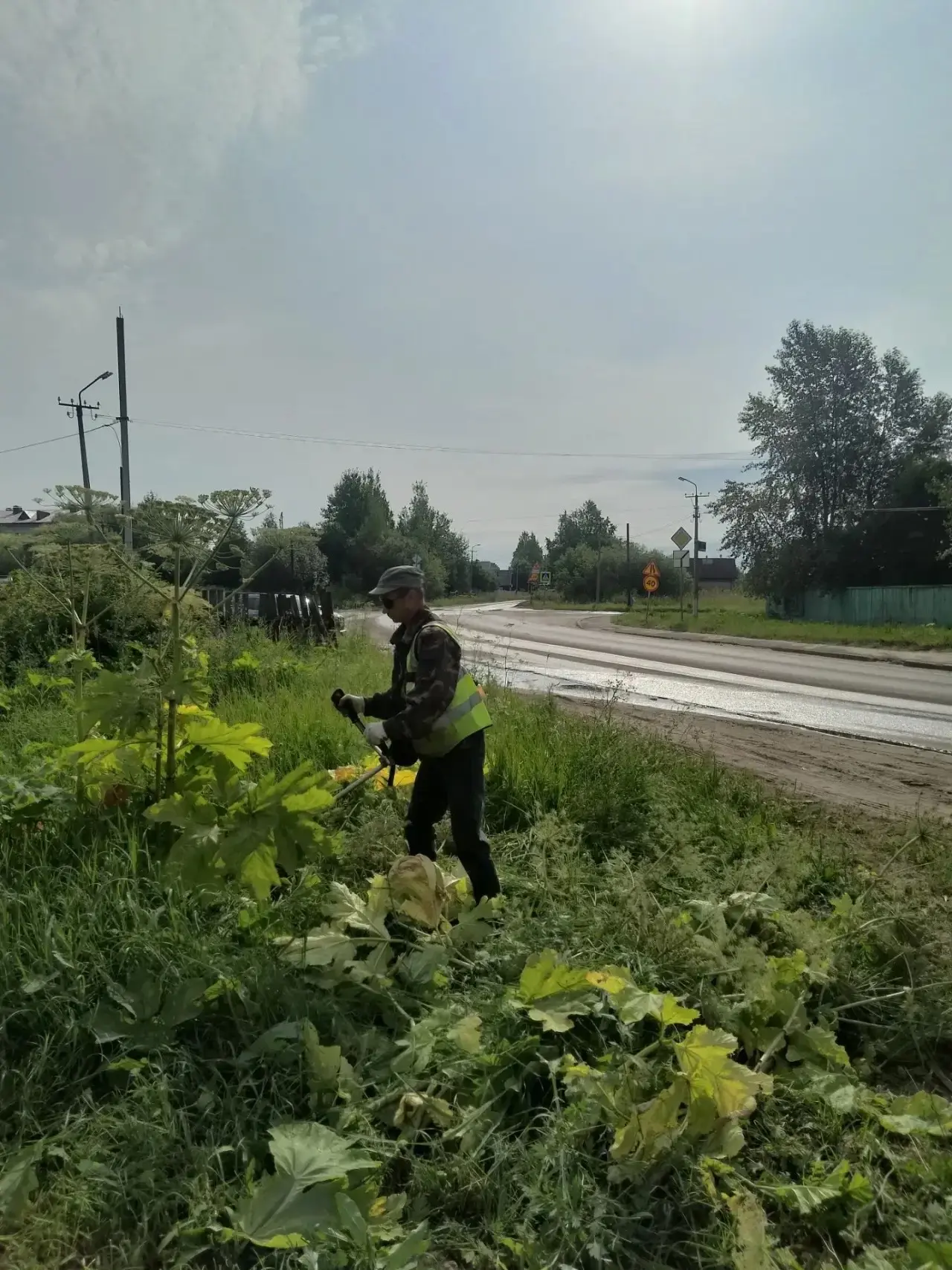 В Коряжме ведут борьбу с борщевиком

Перебои с топливом не мешают работе МУП «Благоустройство» — уже