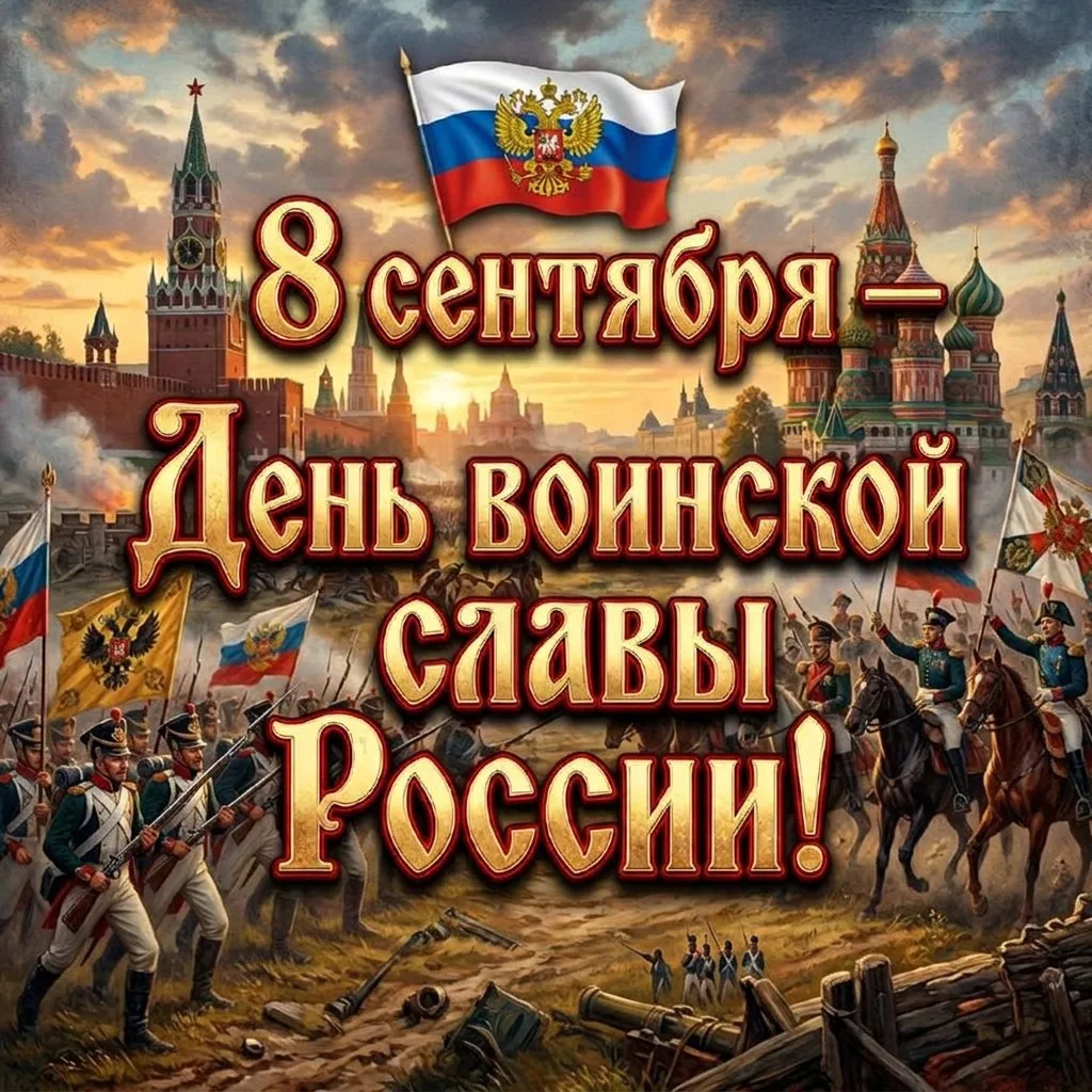 🇷🇺 8 сентября — День воинской славы России!