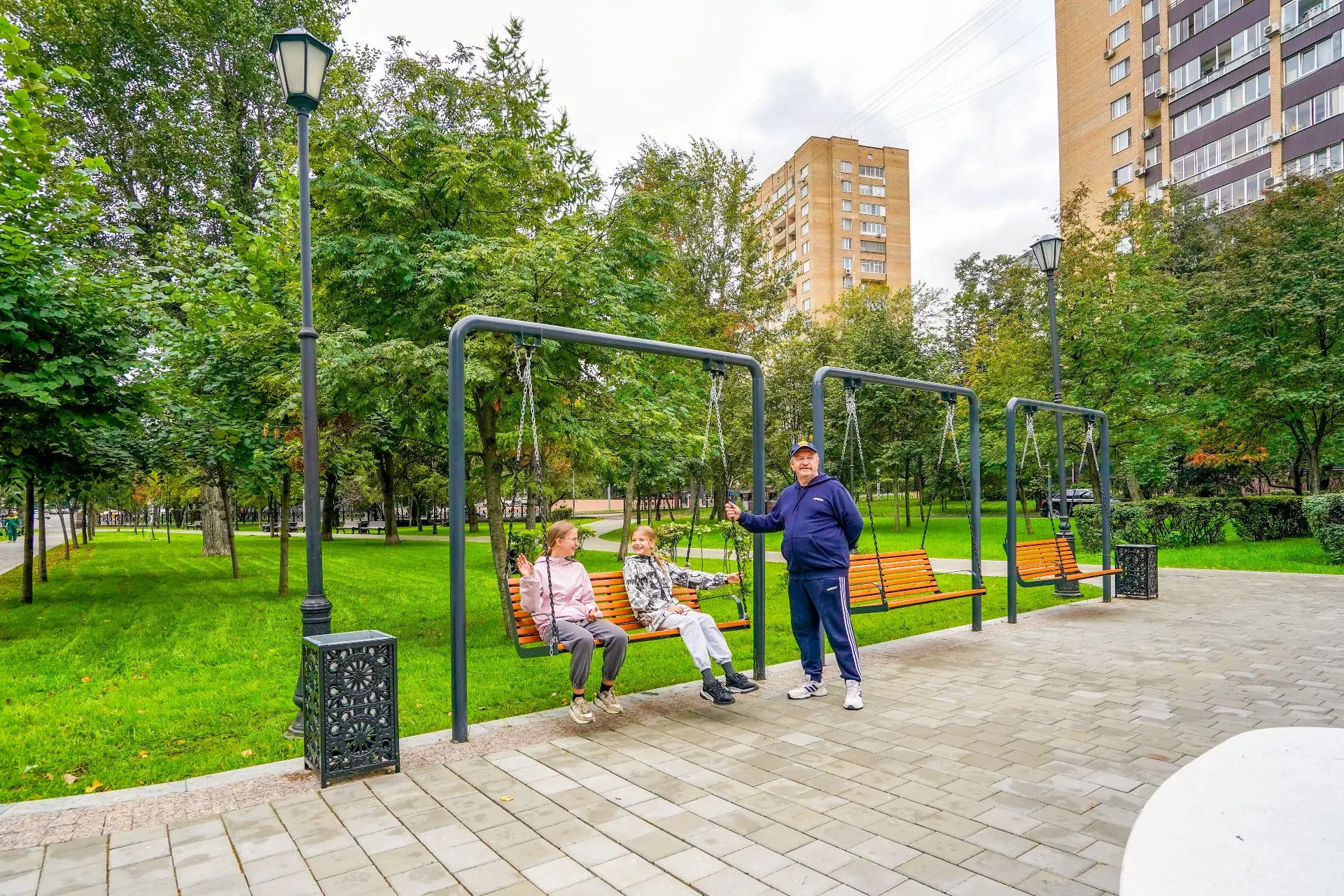 Ново-Екатерининский сквер обновили в #ЦАО