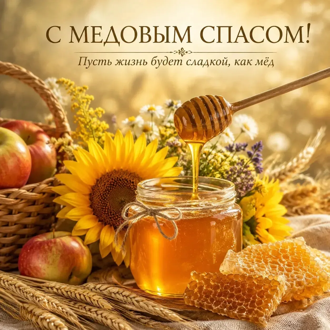 🍯 Сладкого Медового Спаса, дорогие друзья!