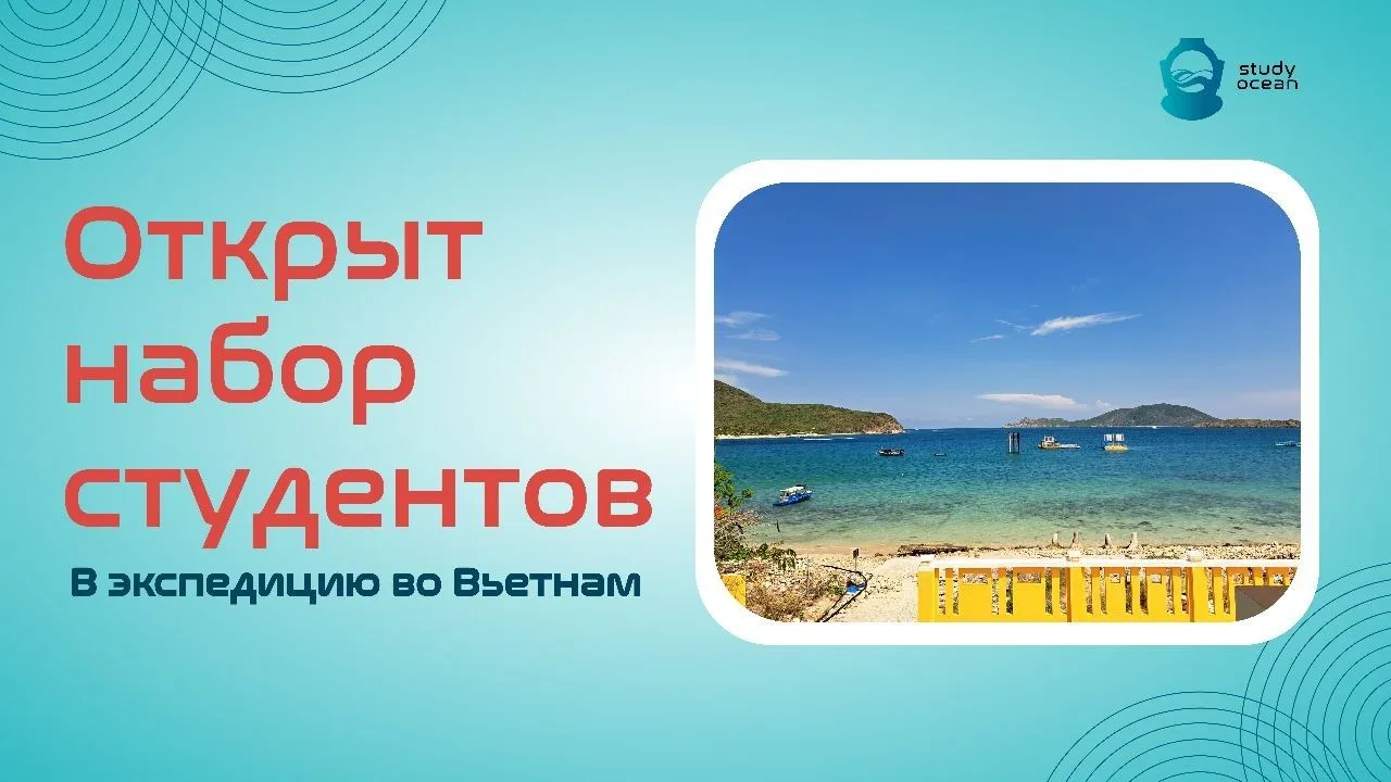 🌊 Студент? Стань участником вьетнамской экспедиции!