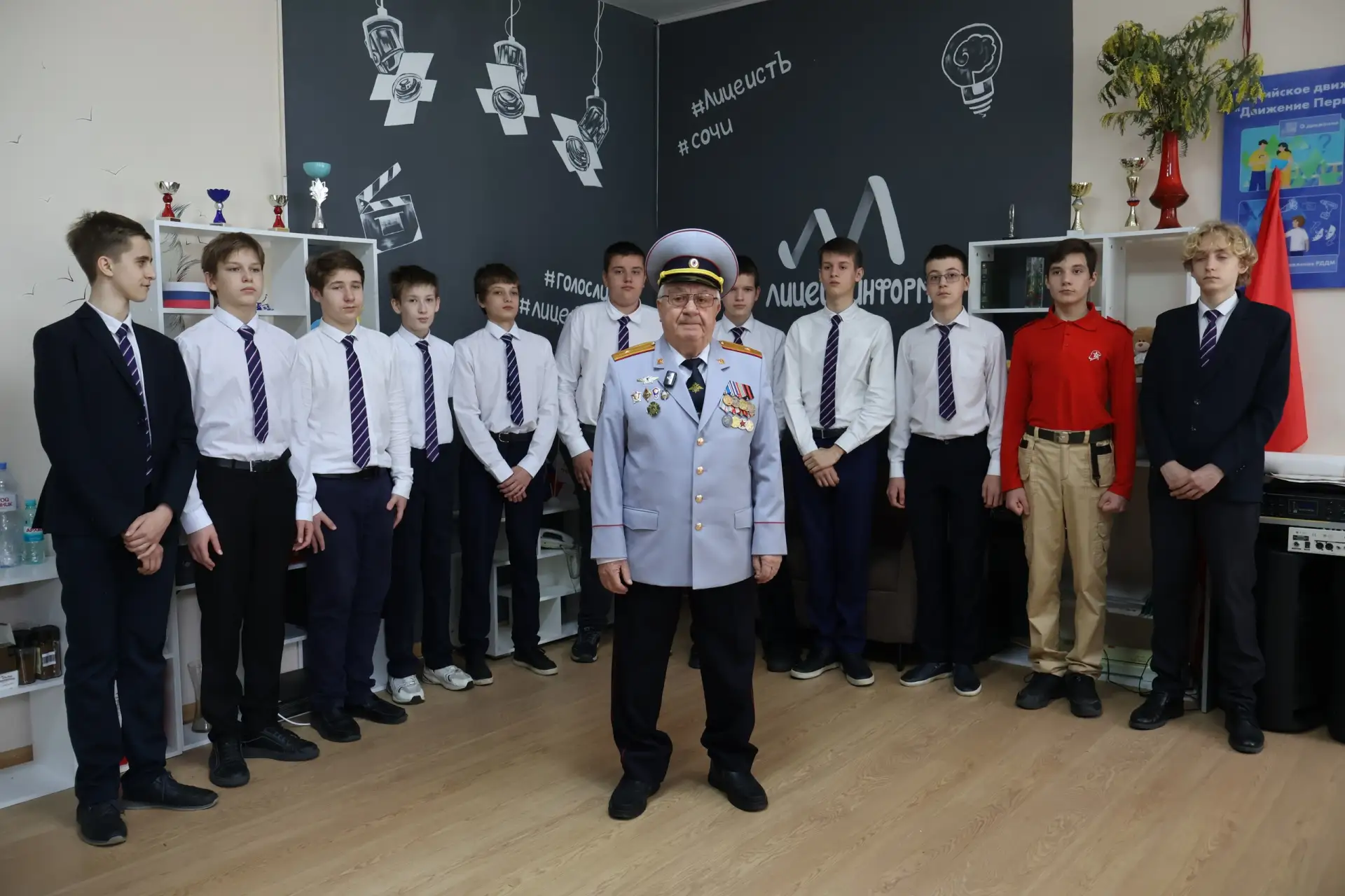 Урок мужества ко Дню воинской славы России "Мы-патриоты"   В нашем лицее состоялся вдохновляющий уро