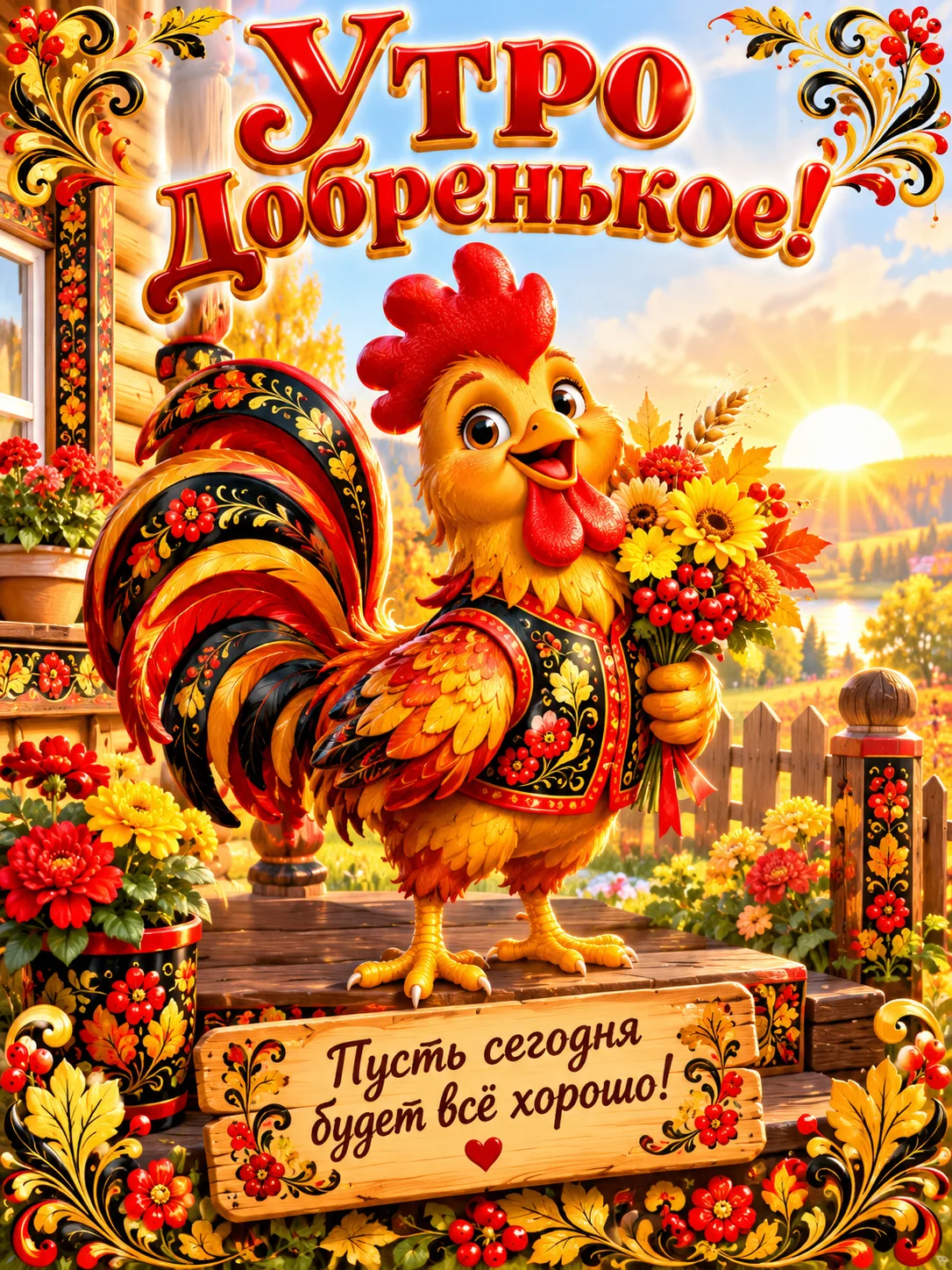 Пусть новый день подарит тепло, радость и побольше приятных моментов! 🌻🍂✨☀️ Хорошего ...