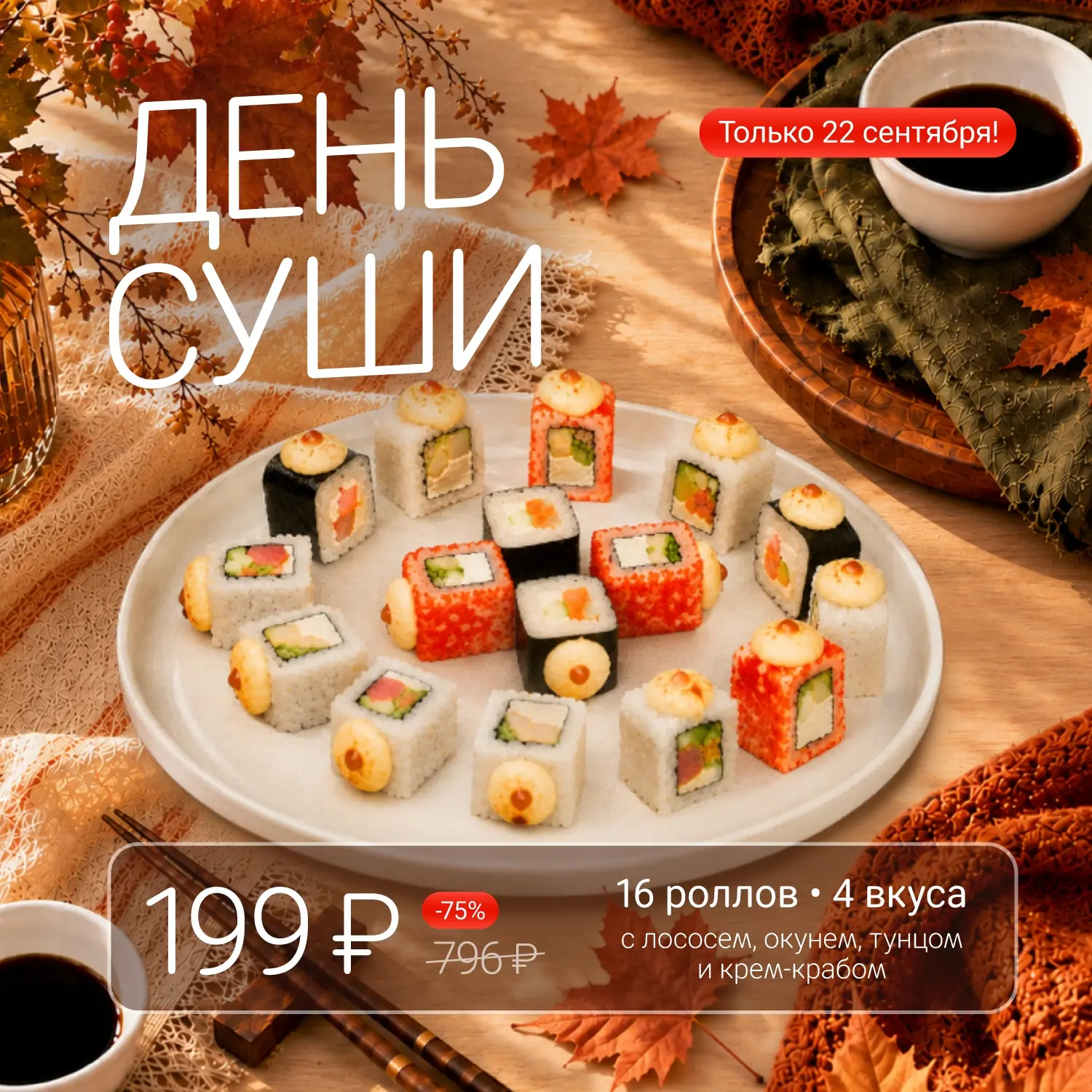 Завтра бежим за роллами