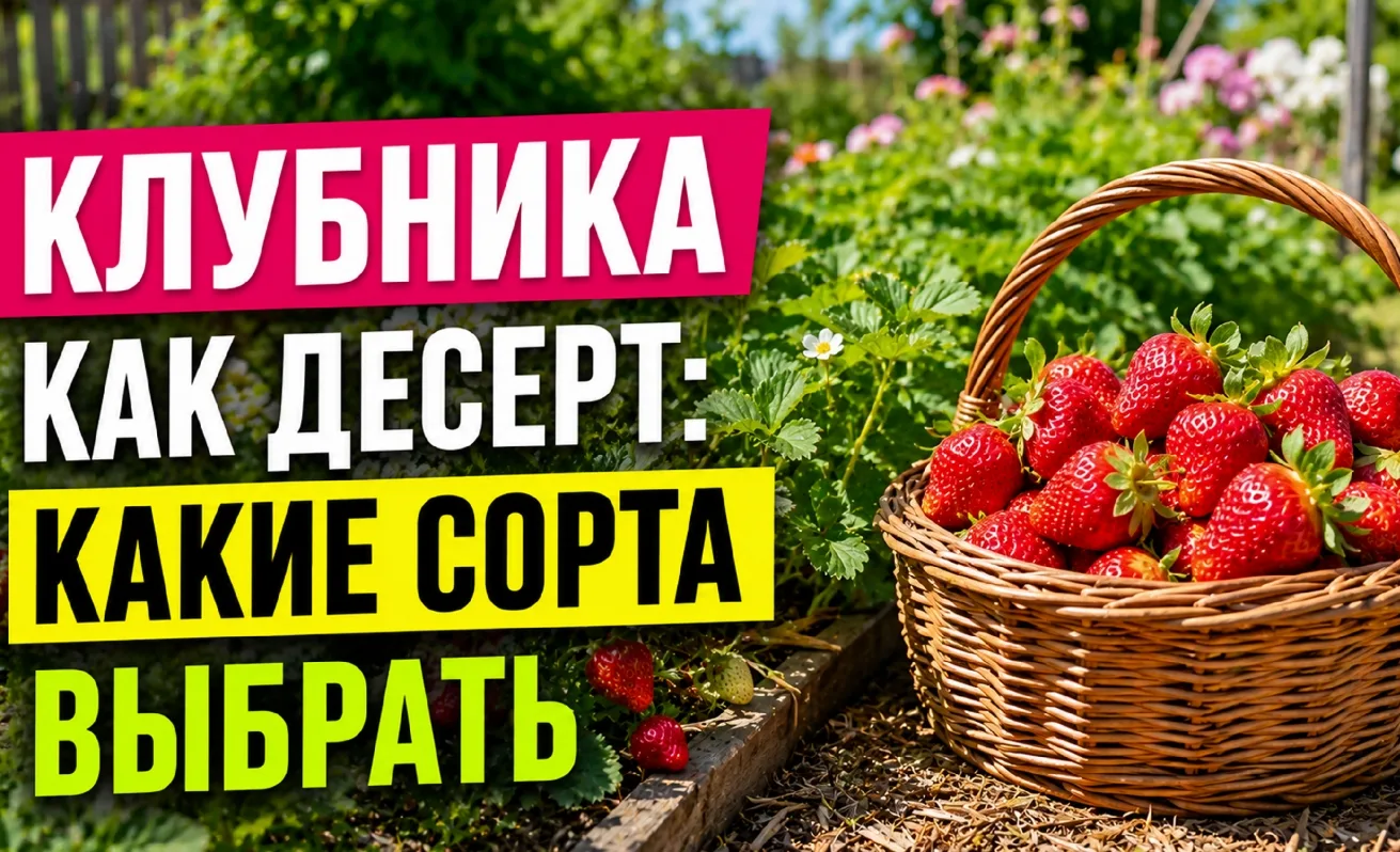 🍓 Сладкие ароматные сорта клубники, которые пахнут «земляникой»

Настоящий земляничный дух и десерт
