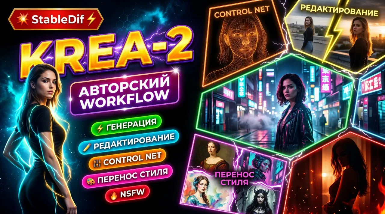 KREA2 text 2 image, Edit, Controlnet, style transfer

🎦 СМОТРЕТЬ НА YOUTUBE
🎦 СМОТРЕТЬ НА RUTUBE

