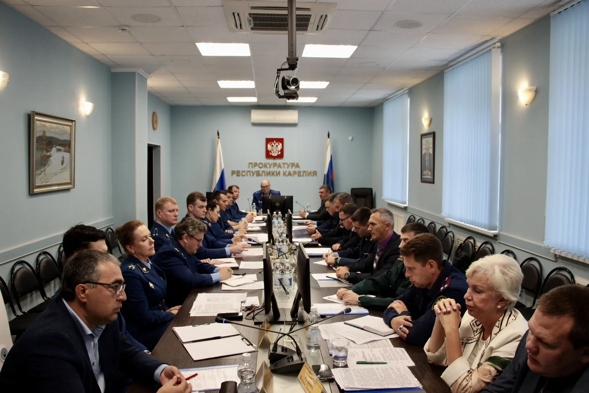 🔹Под председательством прокурора республики Дмитрия Харченкова состоялось координацион...