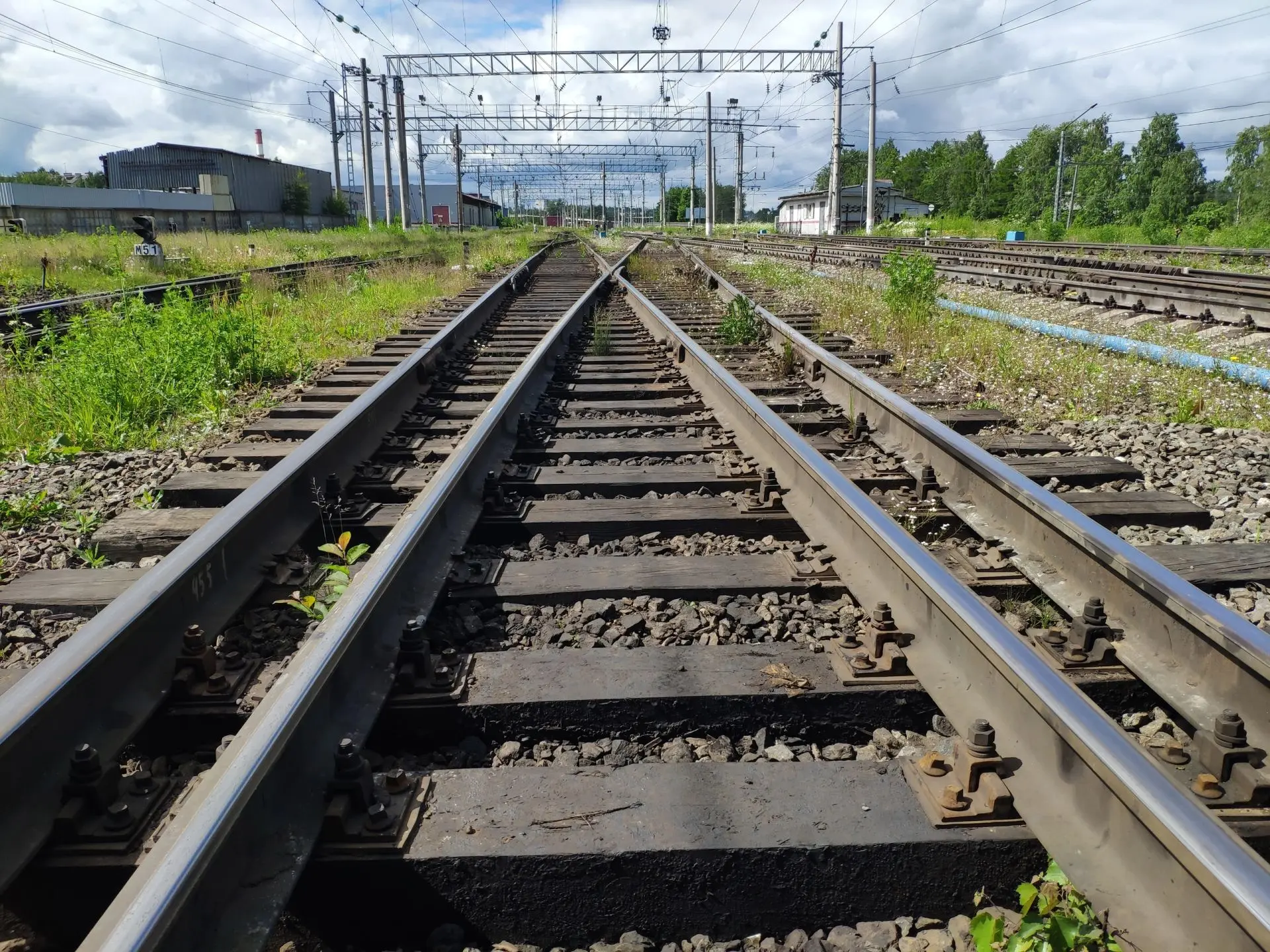 Поезд насмерть сбил велосипедиста в Петрозаводске