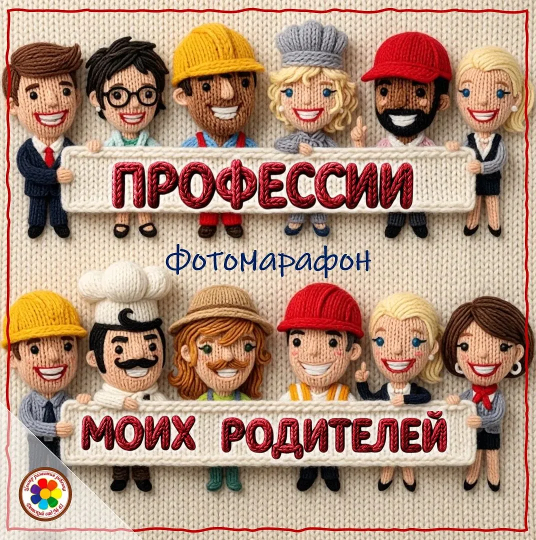📸 Фотомарафон «Профессии моих родителей»: как это было в  детском саду № 61. #ЦррДС61