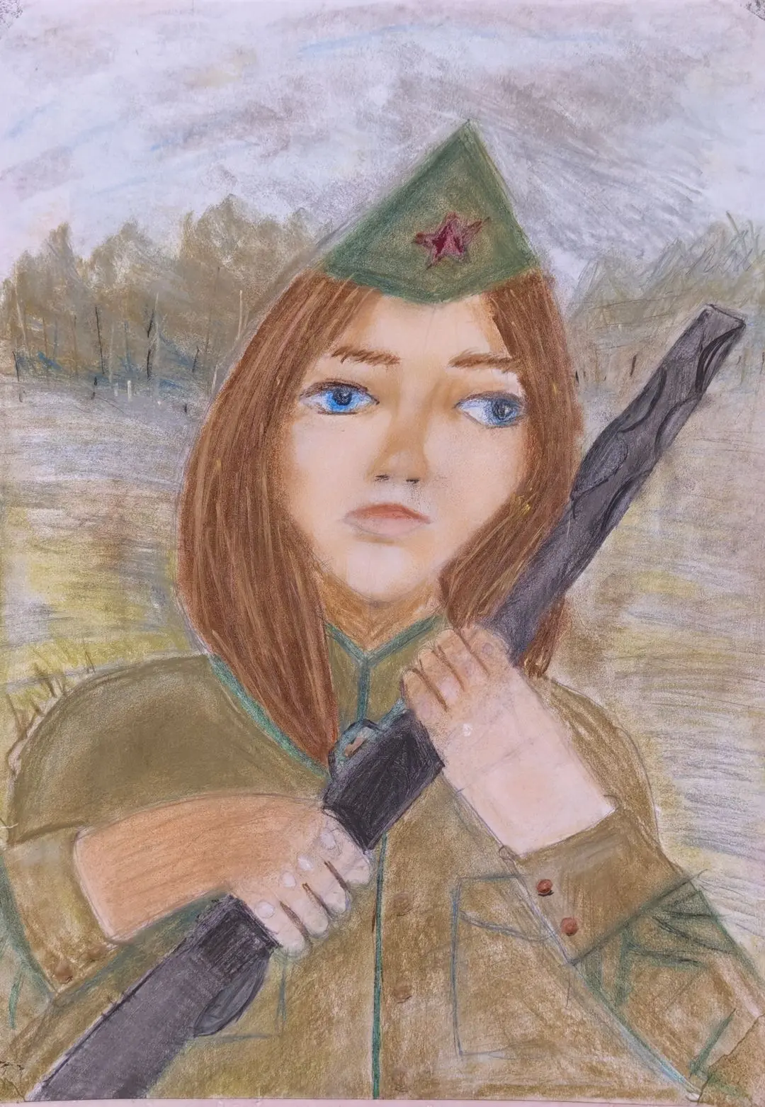 В концертном зале школы открыта выставка «Великой Победе посвящается!», представлены ра...