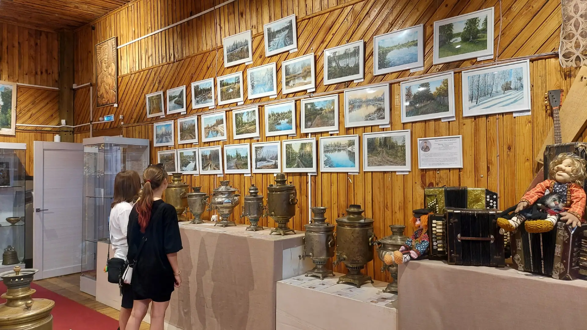 В рамках губернаторского проекта «Новгородское лето» в нашем музее состоялся познавательный час «Мес