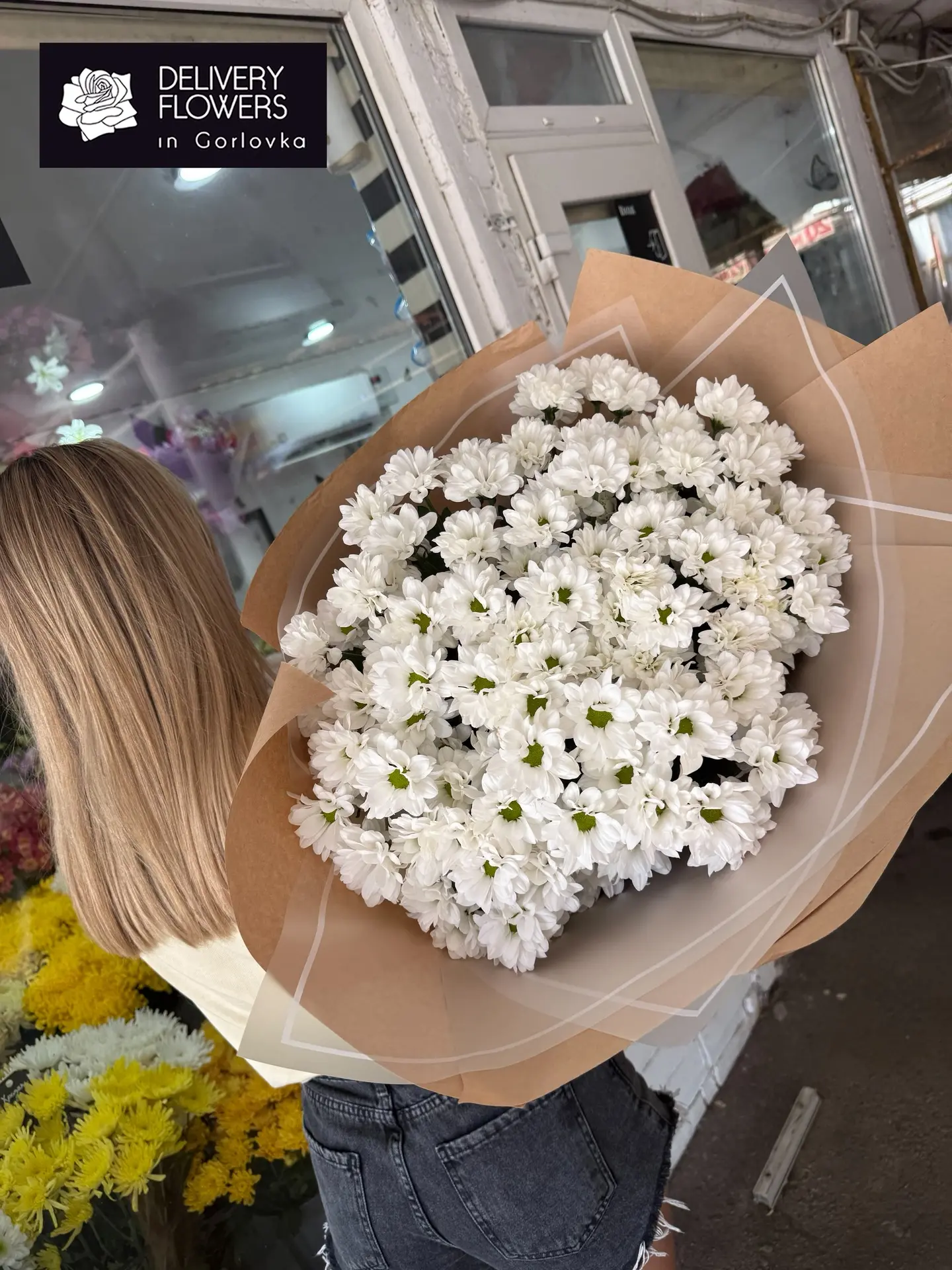 🌼🤍 15 ромашковидных хризантем
