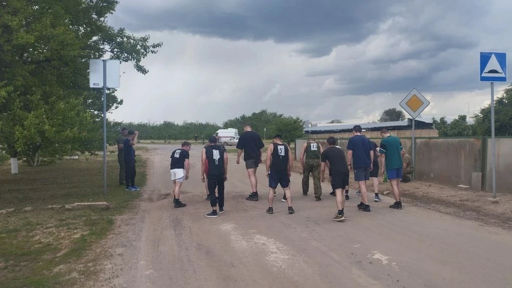 💪 В станице Калитвенской прошел смотр физической подготовки военнослужащих  ✅ Станица Калитвенская н